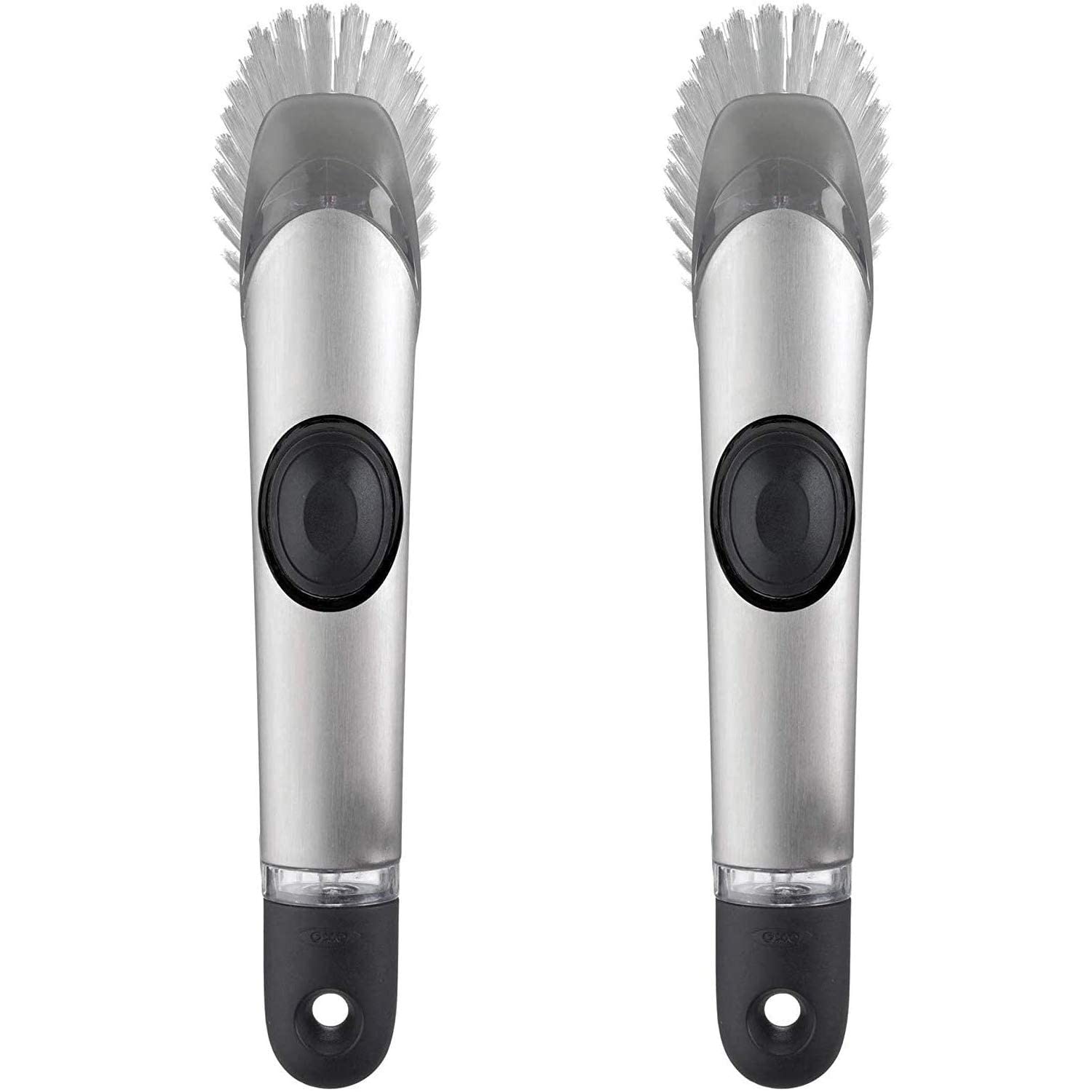 Oxo Steel Soap Dispensing Dish Brush (2 Pack)