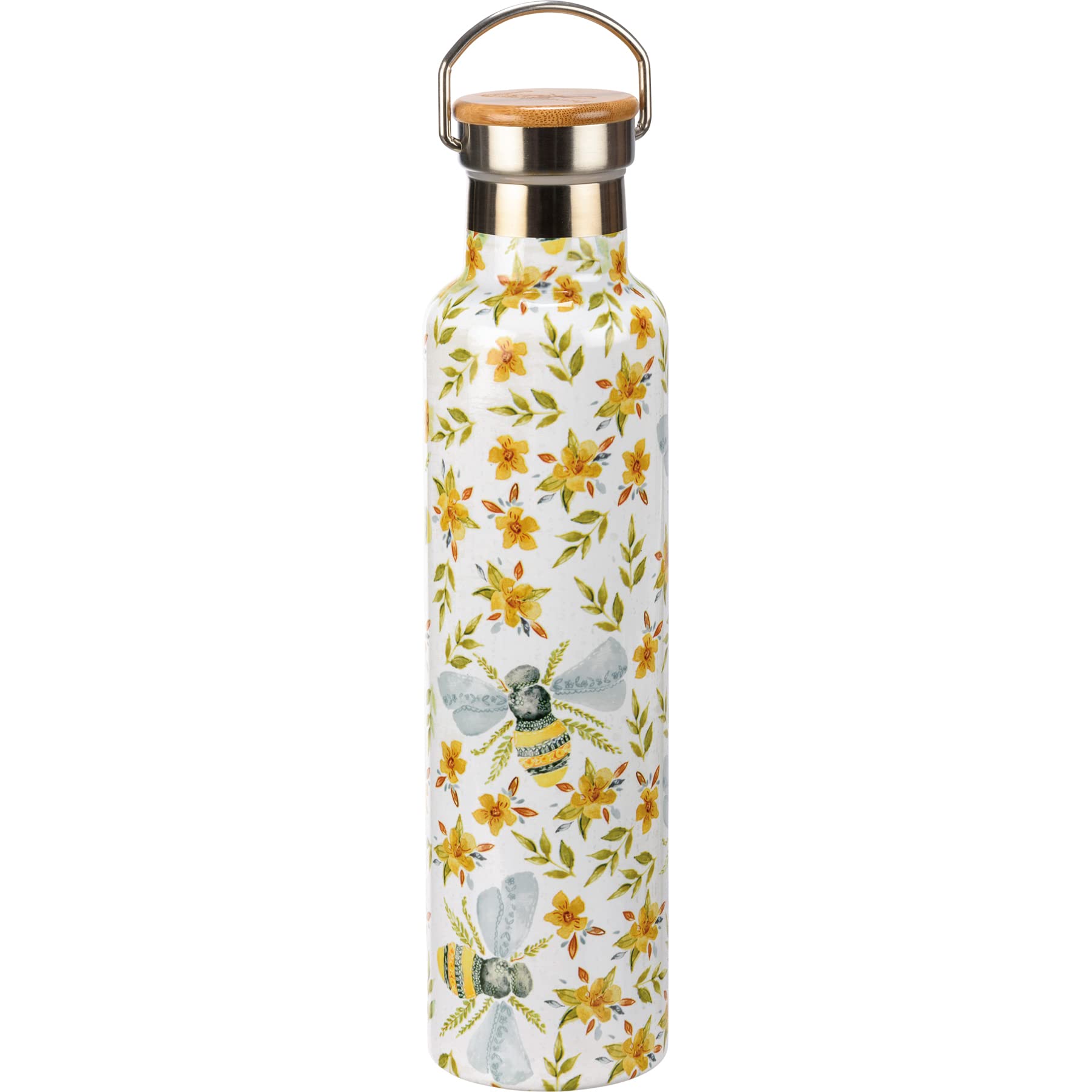 Primitives By Kathy Bee 25-Ounce Insulated Stainless Steel Bottle