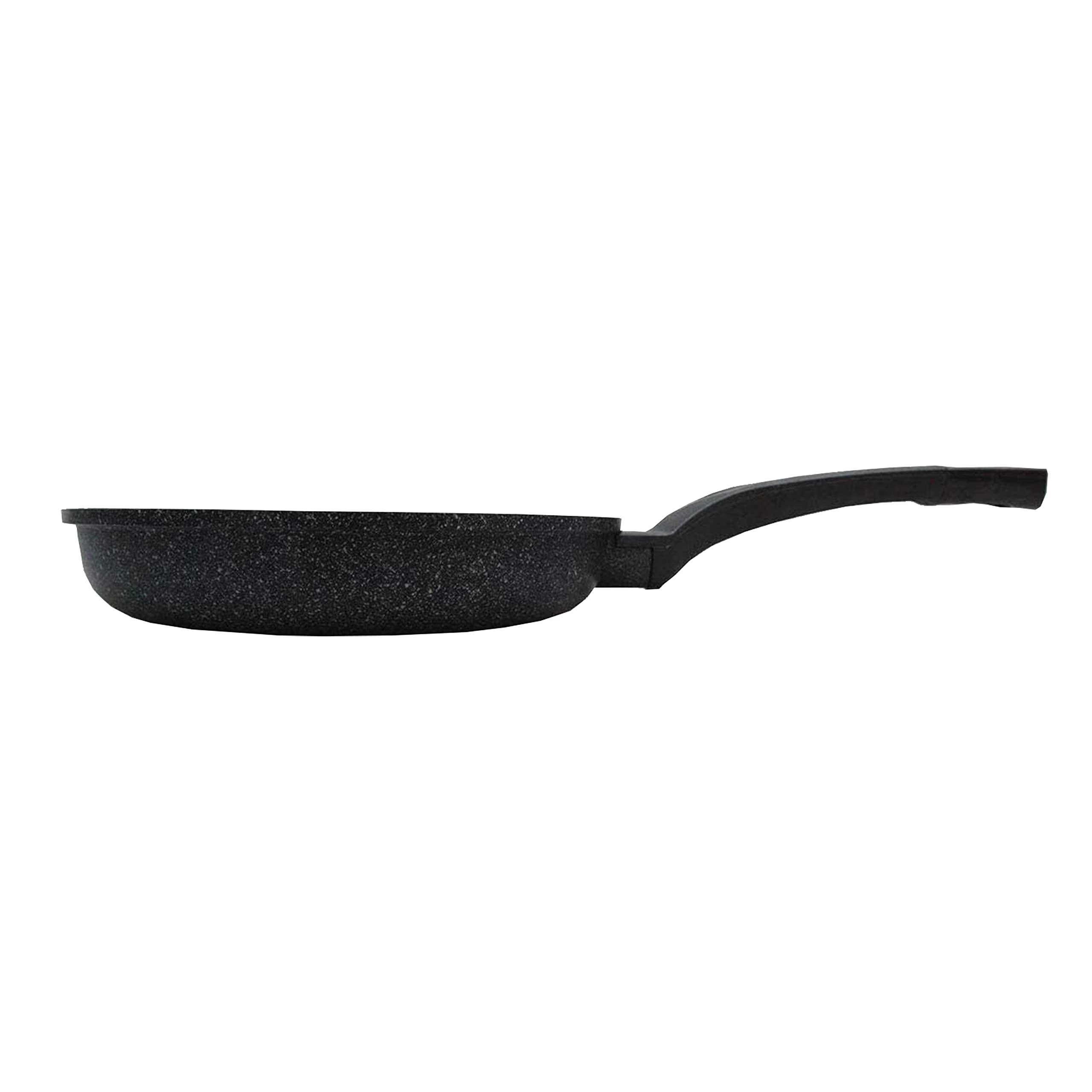 Tayama Sbd24 Marble Coated, Fry Pan 24 Cm/9.4 Inch, Black