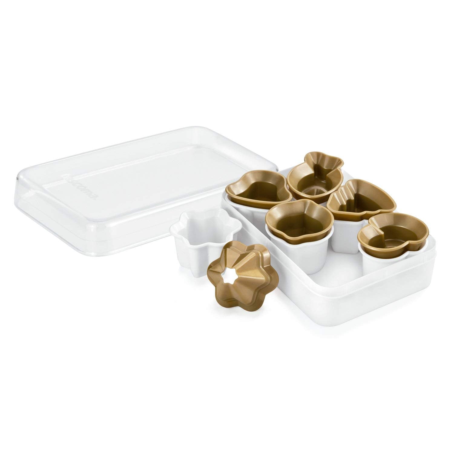 Tescoma Christmas Shortbread Cutters, 6 Pcs Del  cia, Assorted, 22 x 14 x 4.6 cm
