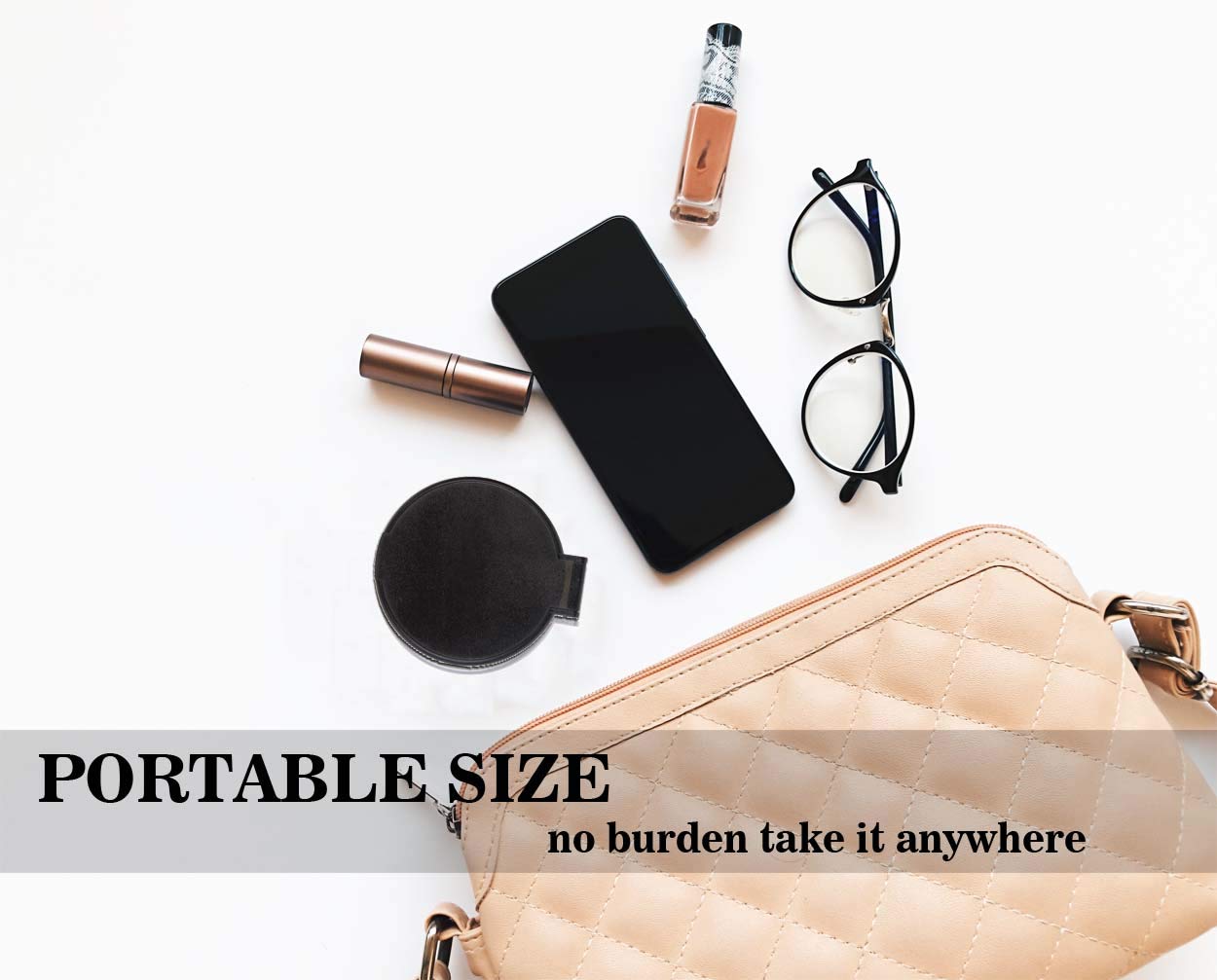 Compact Mirror Bulk Round Makeup Mirror For Purse, Set Of 3, 2.6L X 2.37W (3-Colors)