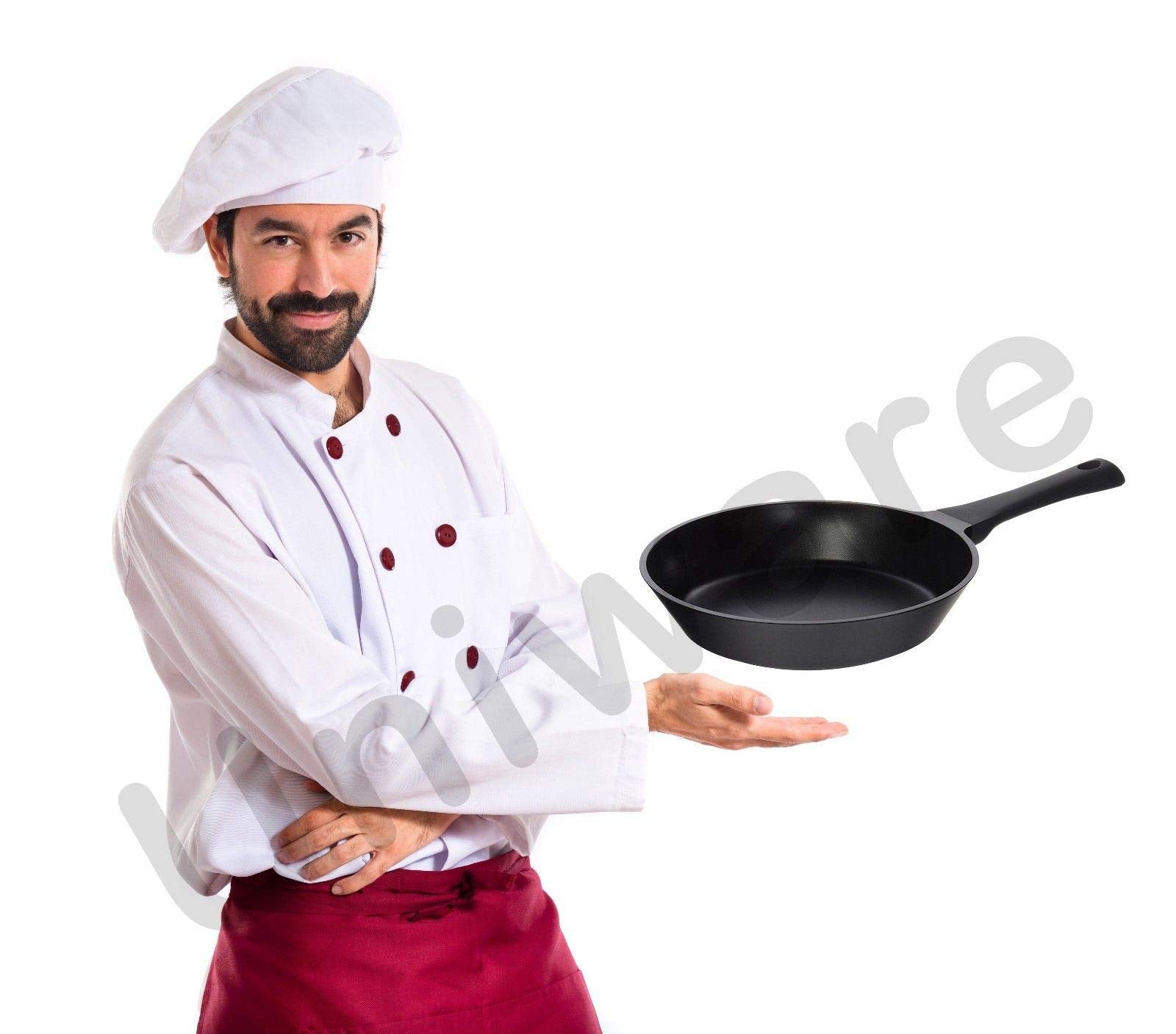 Uniware Best Germany 3 Layer Non-Stick Casting Aluminum Frying Pan, Meets Fda Standard (7.87'' Diameter)