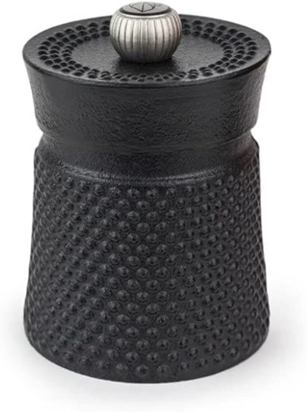 Peugeot Bali Fonte Cast Iron Pepper Mill And Salt Cellar Gift Set, 3-Inches, Black (39967)