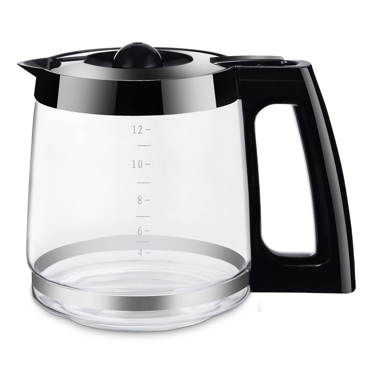 Ulrempart 12-Cup Replacement Coffee Carafe Pot Compatible With Hamilton Coffee Maker, Machine, Brewer Models 49980A, 49980Z, 499
