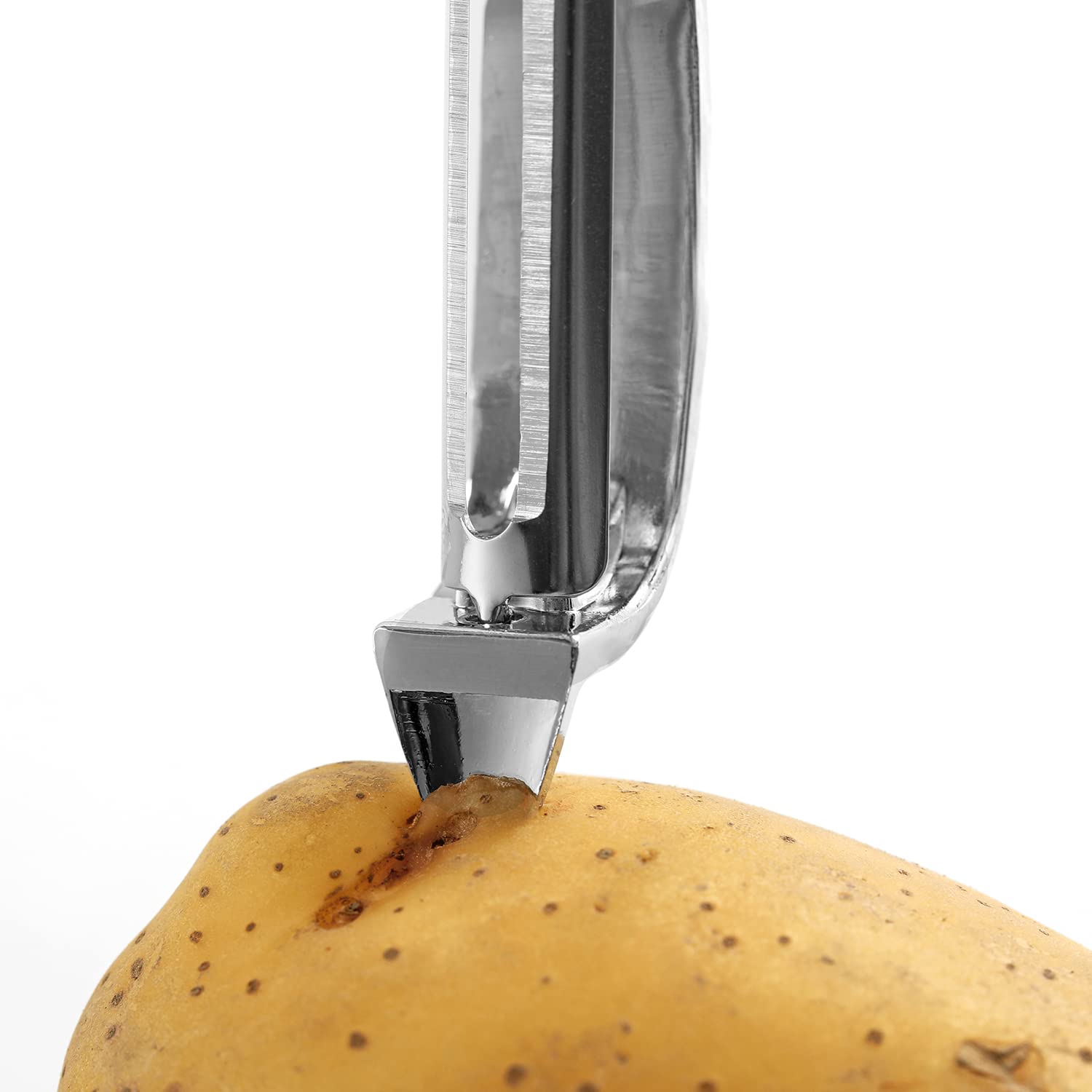 Set Of 2 Stainless Steel Vegetable Peeler,Y-Shaped And I-Shaped Stainless Steel Peelers For Potatoes, All Fruits & Veggies