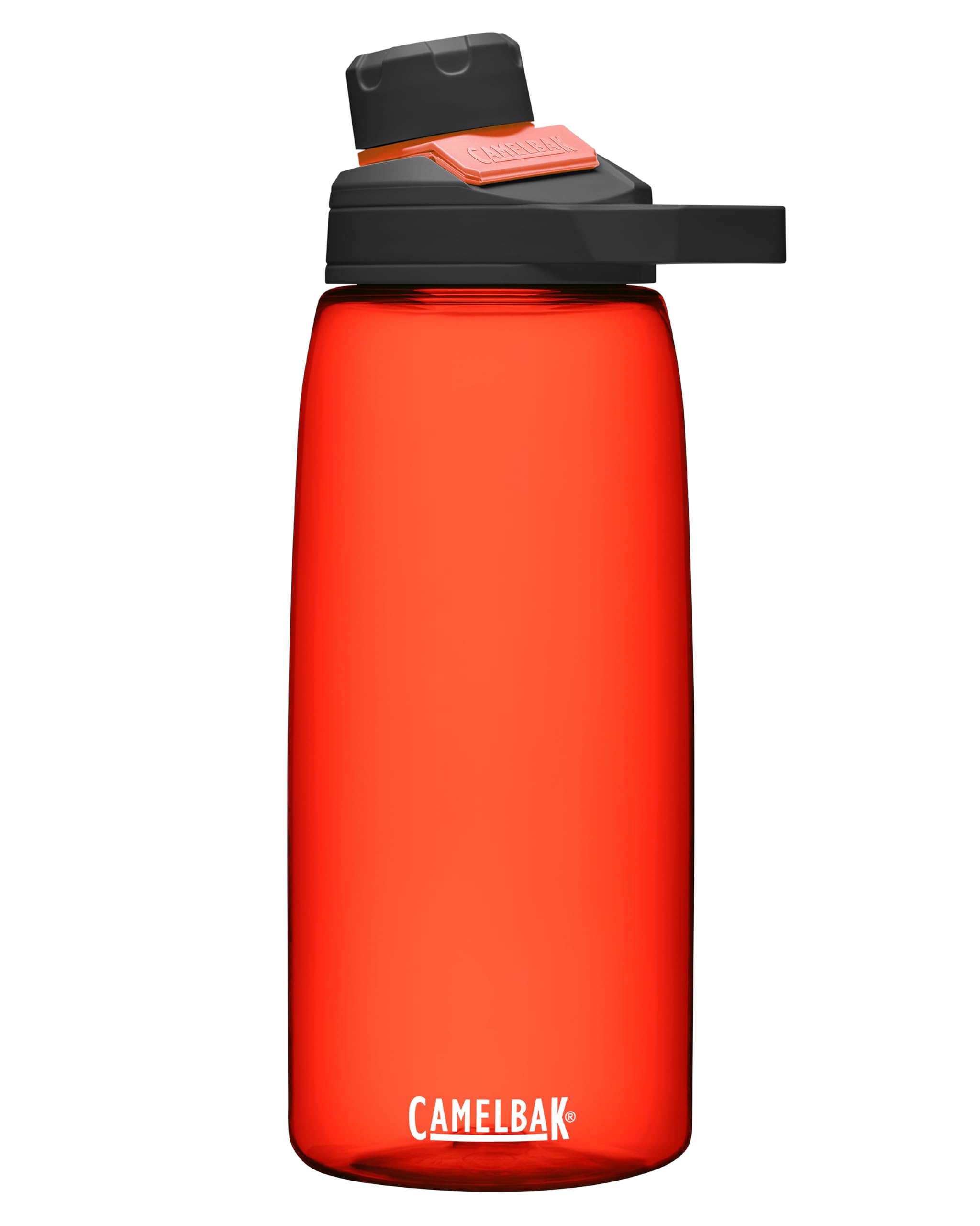 camelBak chute Mag BPA Free Water Bottle with Tritan Renew - Magnetic cap Stows While Drinking  32oz  Fiery Red