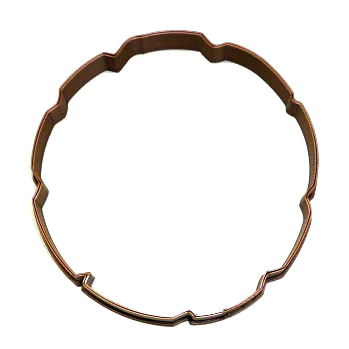 Tree Log Outline Bark Wood Grain Slice Stump Outdoor Theme Cookie Cutter Made In Usa Pr2564
