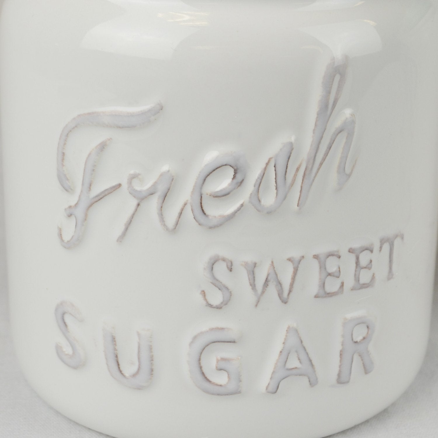 Dii Kitchen Accessories Collection Ceramics, Jar Canister Set, Red, 3