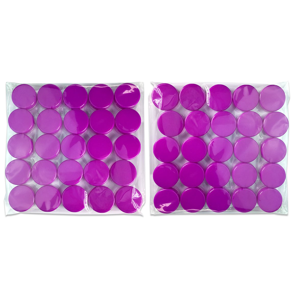Beauticom (200 Pieces Jars + Lid) 3G/3Ml Round Clear Jars With Purple Screw Cap Lids For Scrubs, Oils, Toner, Salves, Creams, Lo