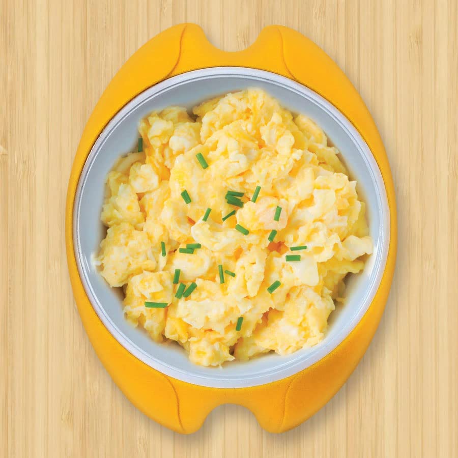 Microwave Egg Cooker Poacher Scramble Omelet Eggwich Maker With Silicone Handles Yolk Separator And Shell Cracker
