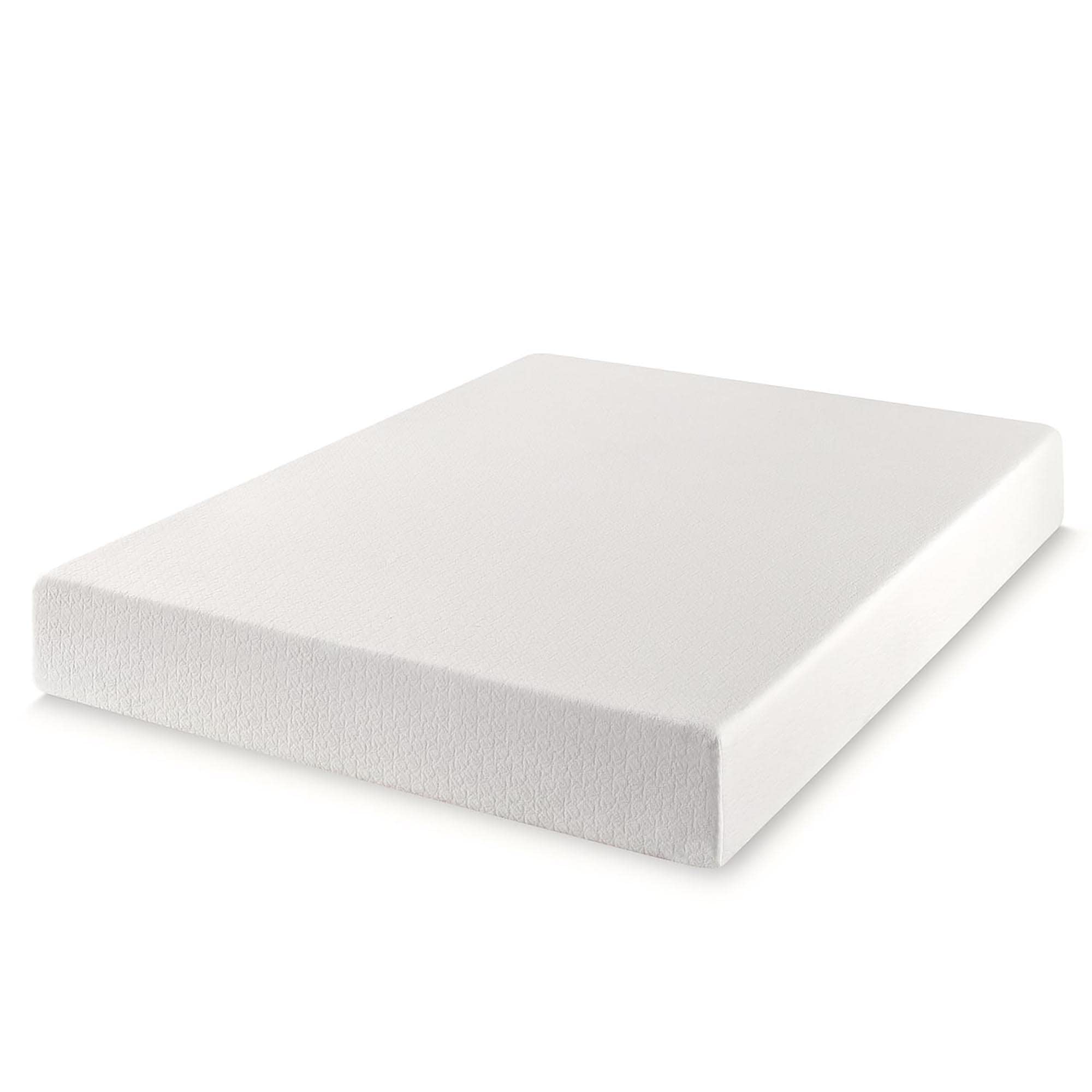 Best Price Mattress 10 inch Twin Mattress XL Long  Bed-In-A-Box  Green Tea Memory Foam White