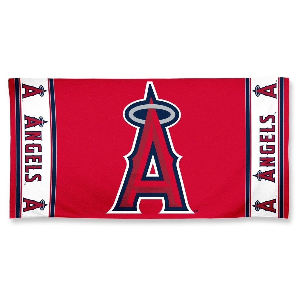 Wincraft MLB Los Angeles Angels Towel30x60 Beach Towel, Team Colors, One Size