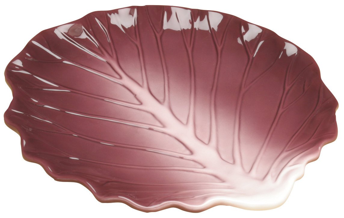 Large Red Cabbage Collectible Vegetable Ceramic Plate