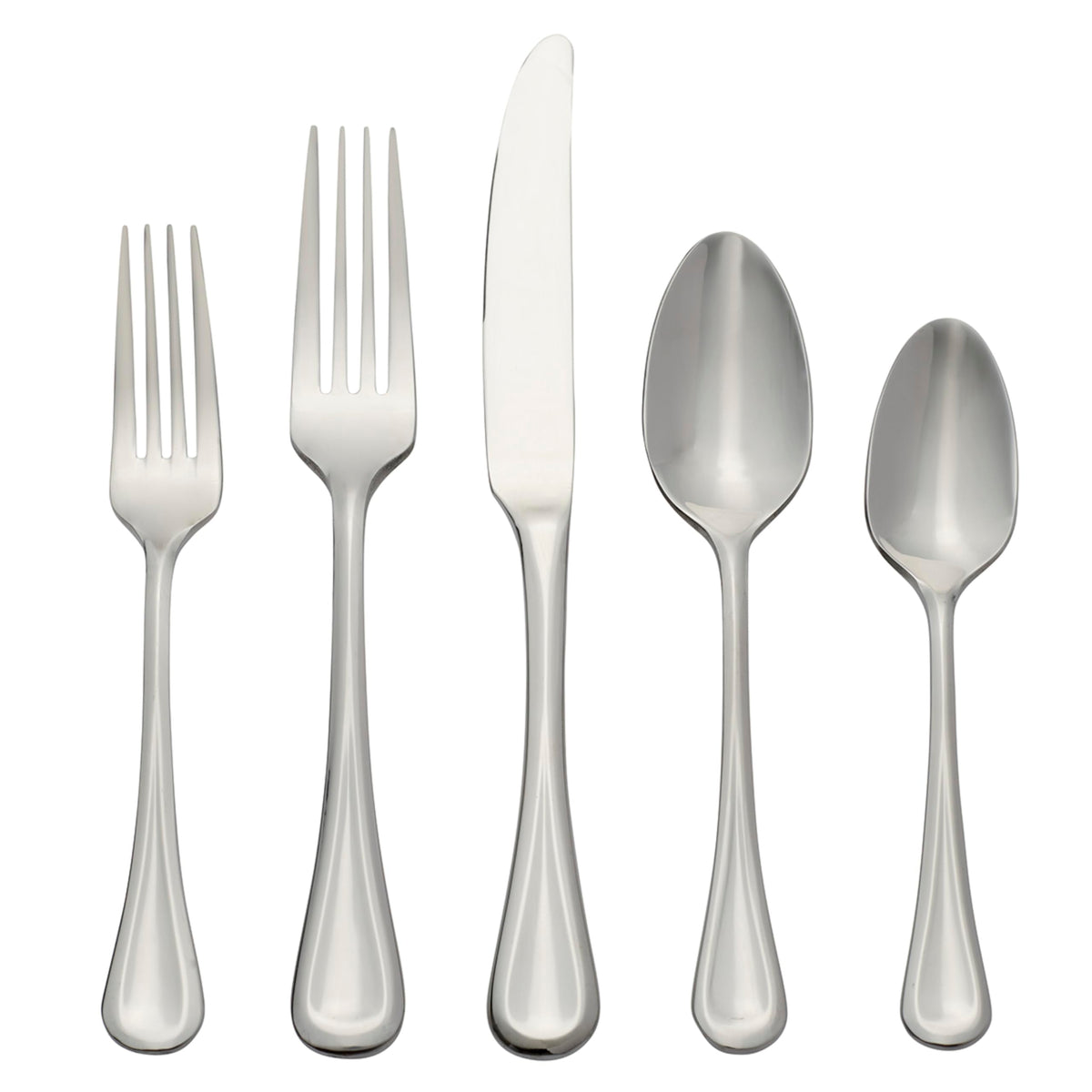 Oneida Virage 20 Piece Everyday Flatware Set, Service For 4, 18/0 Stainless Steel, Silverware Set