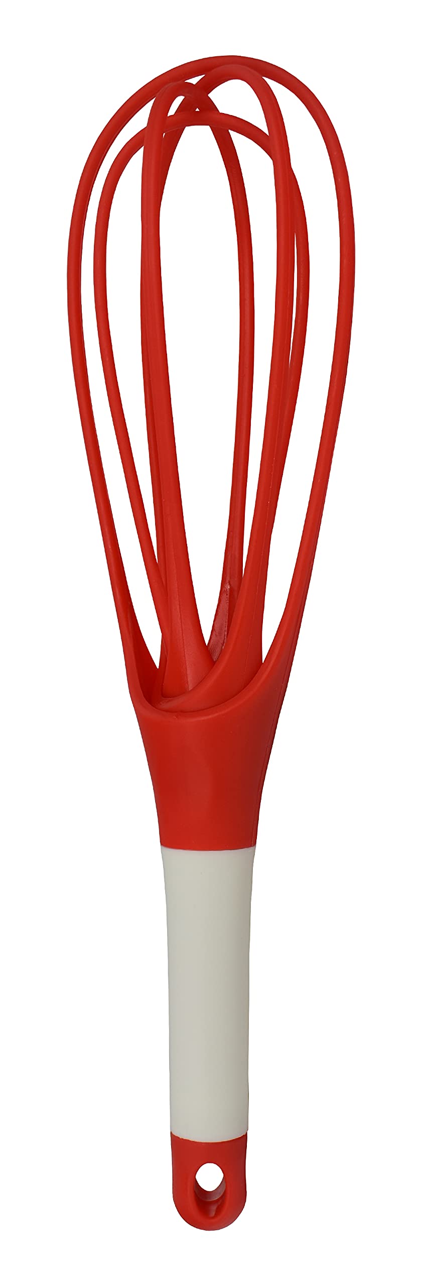 Set of 8 Collapsible Whisks - 2 in 1 Balloon Whisk + Flat Whisk - Folds Flat for Storage/Dual Use - 11.5'' H (8)