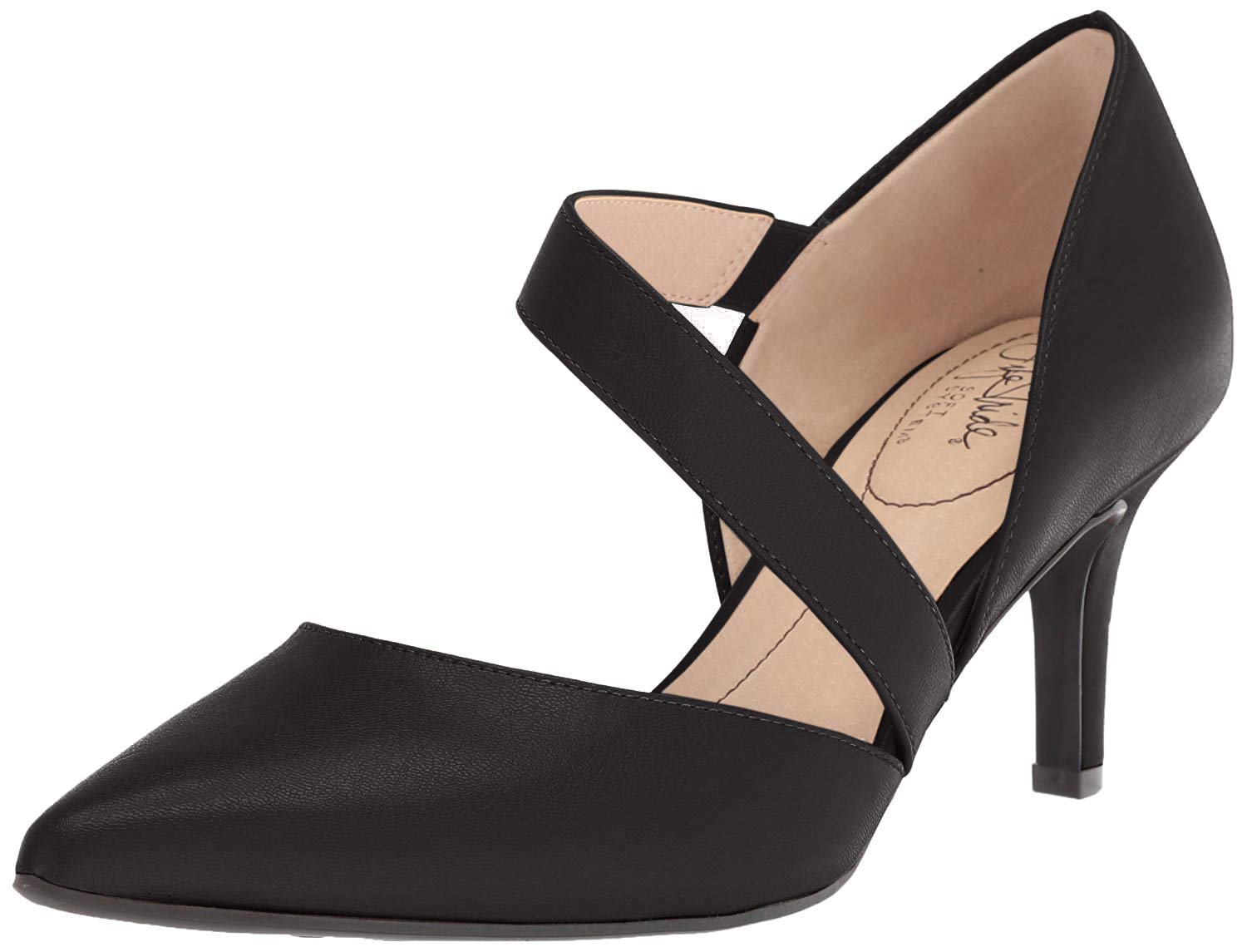 Lifestride Womens Suki Pump, Black, 95 Us