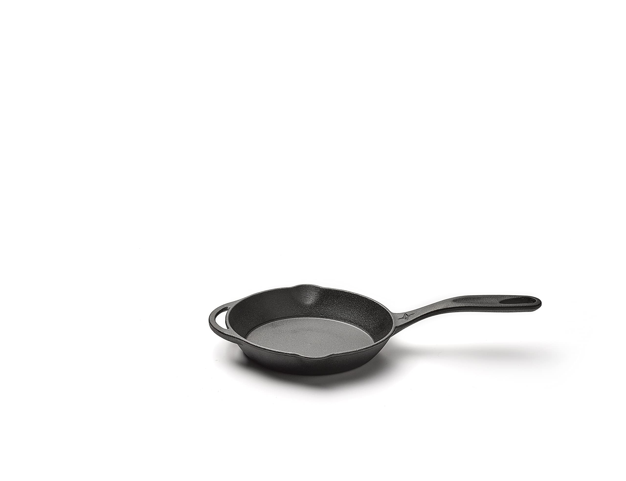 Barebones 8-Inch Cast Iron Skillet - Non Stick Frying Pans - Camping Skillet