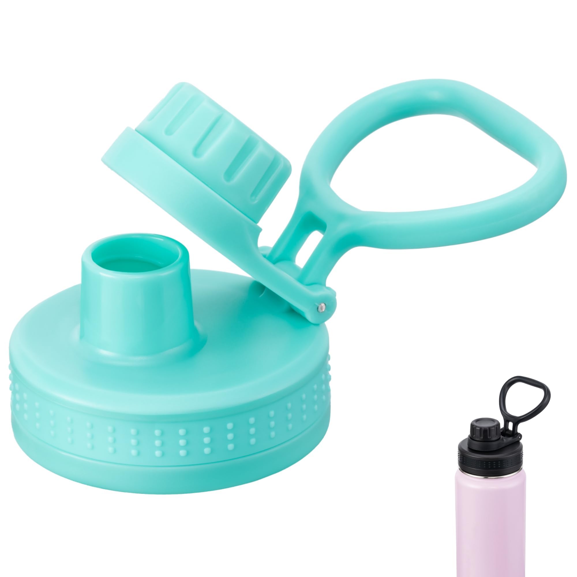 ZolJet Replacement Spout Lid for Lululemon Sport Bottle 18 24 32 64oz