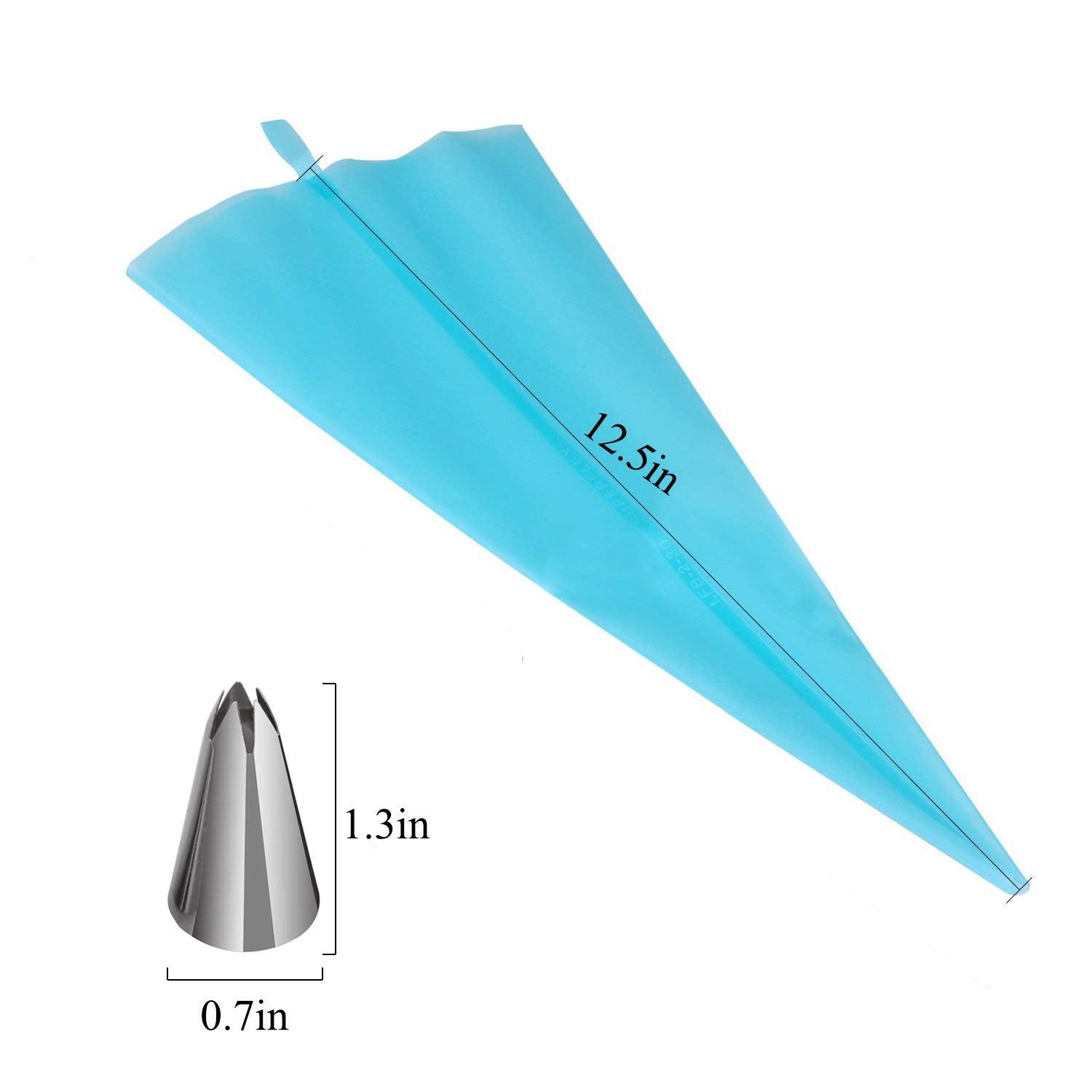 Emoly Russian Piping Tips Set, 83Pcs Cake Decorating Baking Supplies Kit, Premium Russian Tulip Icing Piping Ruffle Nozzles, Flo