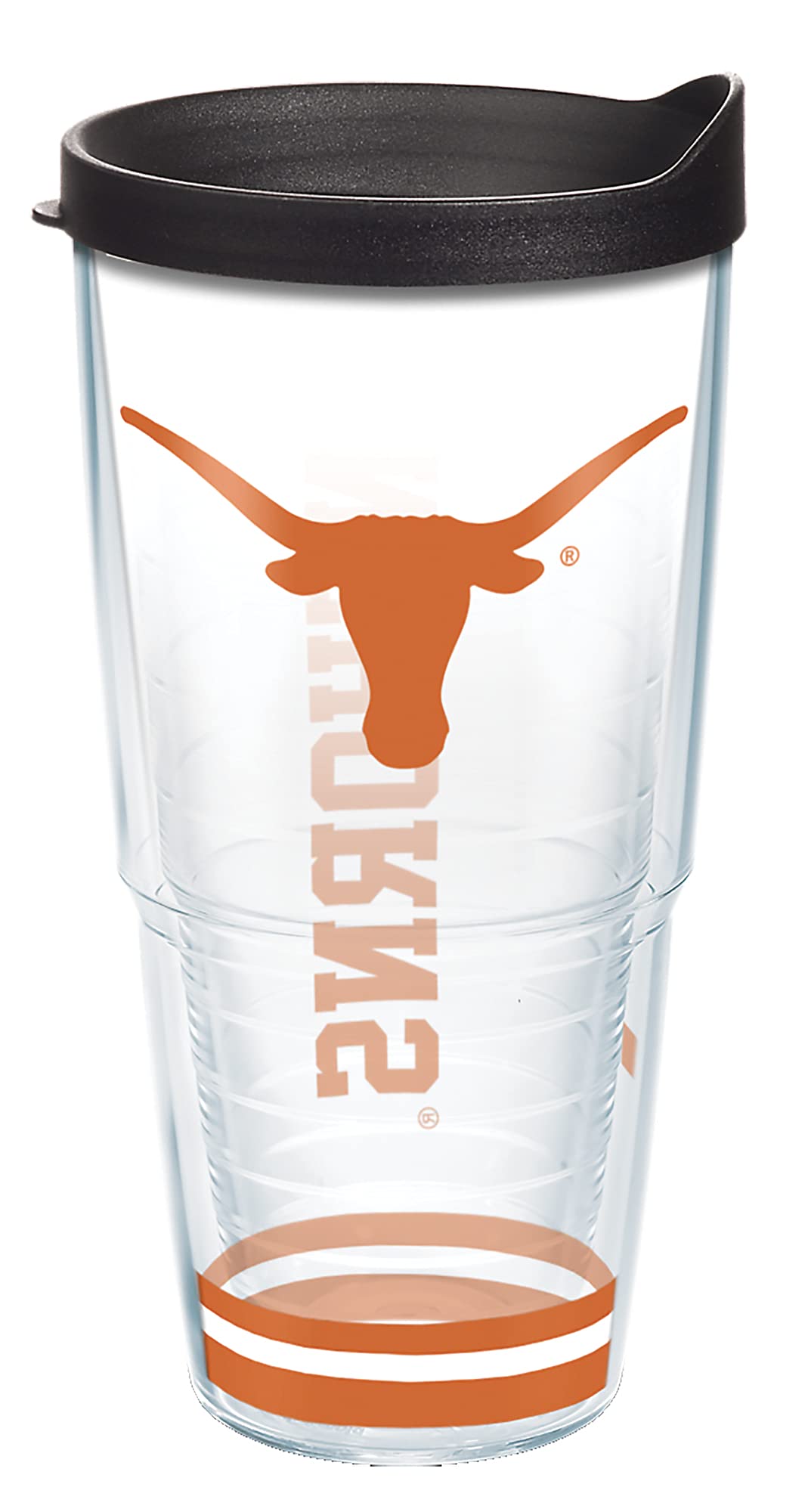 Tervis Made In Usa Double Walled University Of Texas Longhorns Insulated Tumbler Cup Keeps Drinks Cold & Hot, 24Oz, Arctic