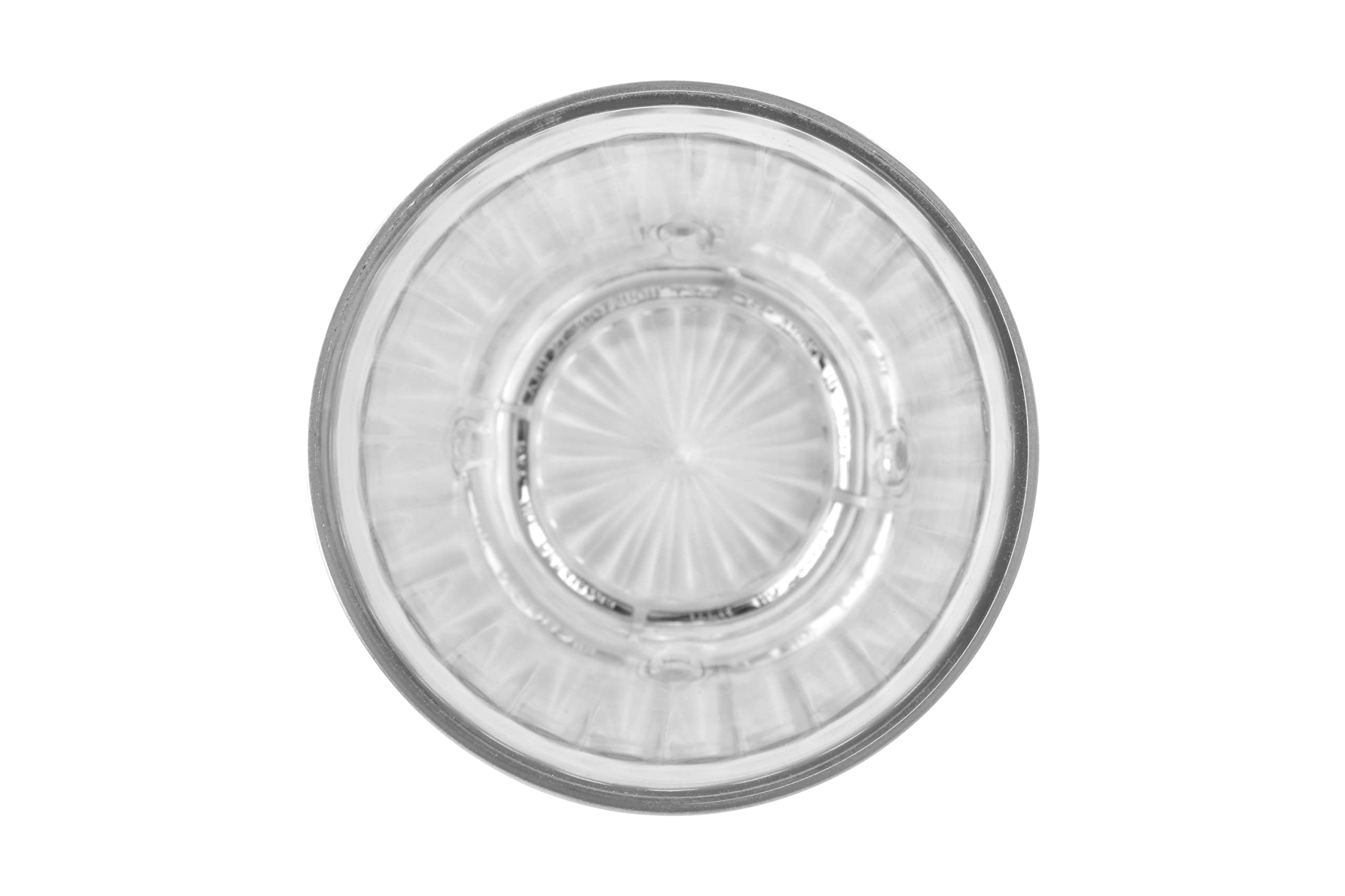 G.E.T. 8812-1-Cl-Ec Heavy-Duty Shatterproof Plastic Faceted Tumblers, 12 Ounce, Clear (Set Of 4)