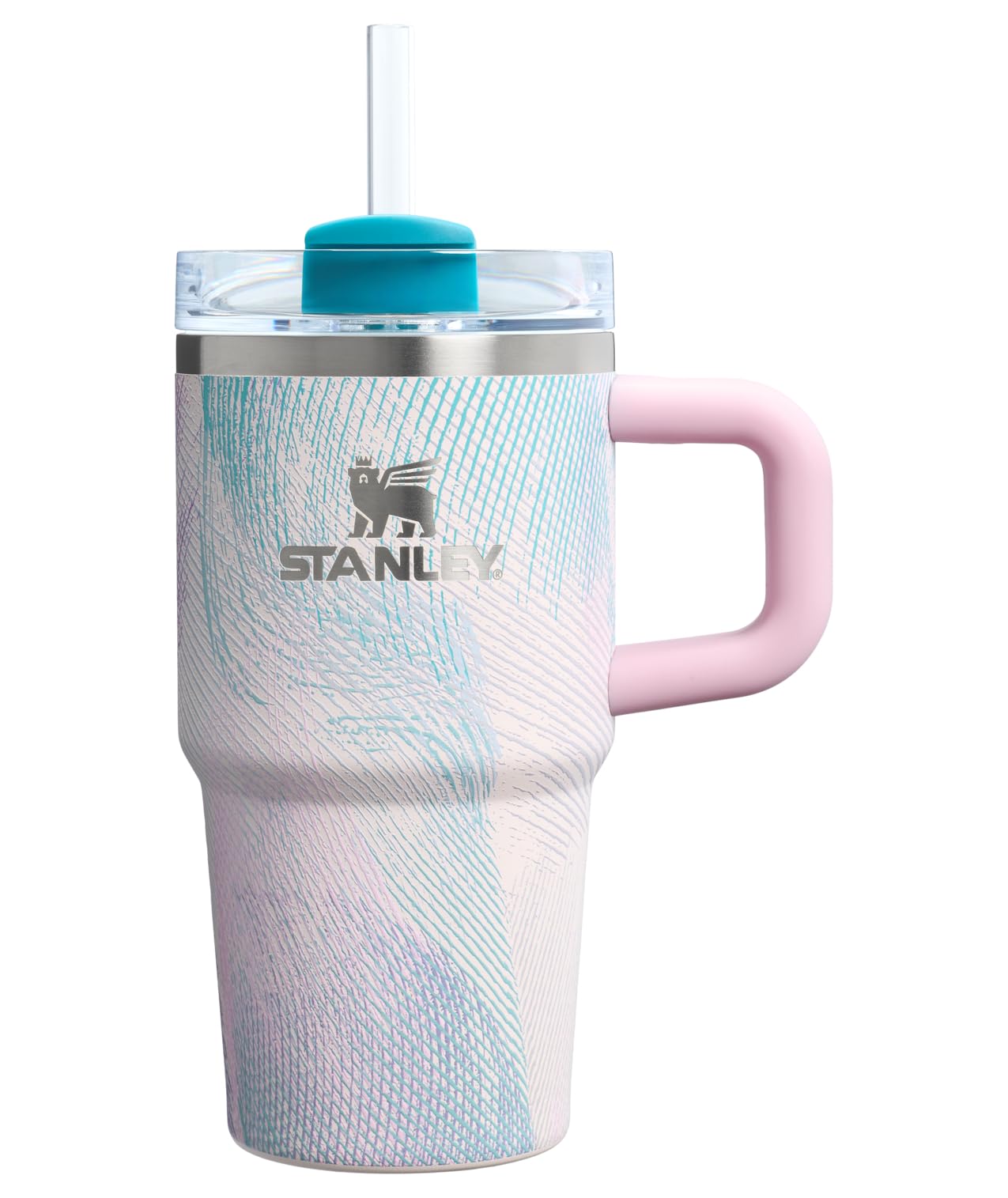 Stanley Quencher H2.0 Tumbler With Handle And Straw 20 Oz | Flowstate 3-Position Lid | Cup Holder Compatible For Travel | Insula