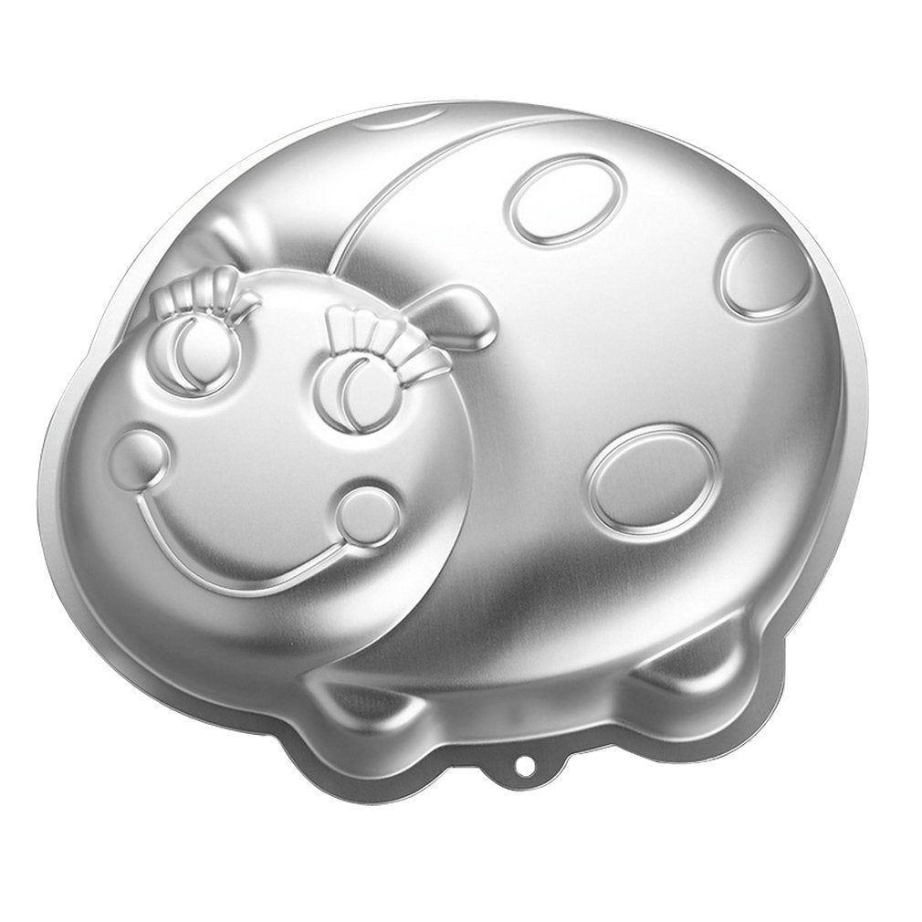 10-inch Aluminum Alloy Beetle Cake Baking Pans Bake Mold for Kids Birthday