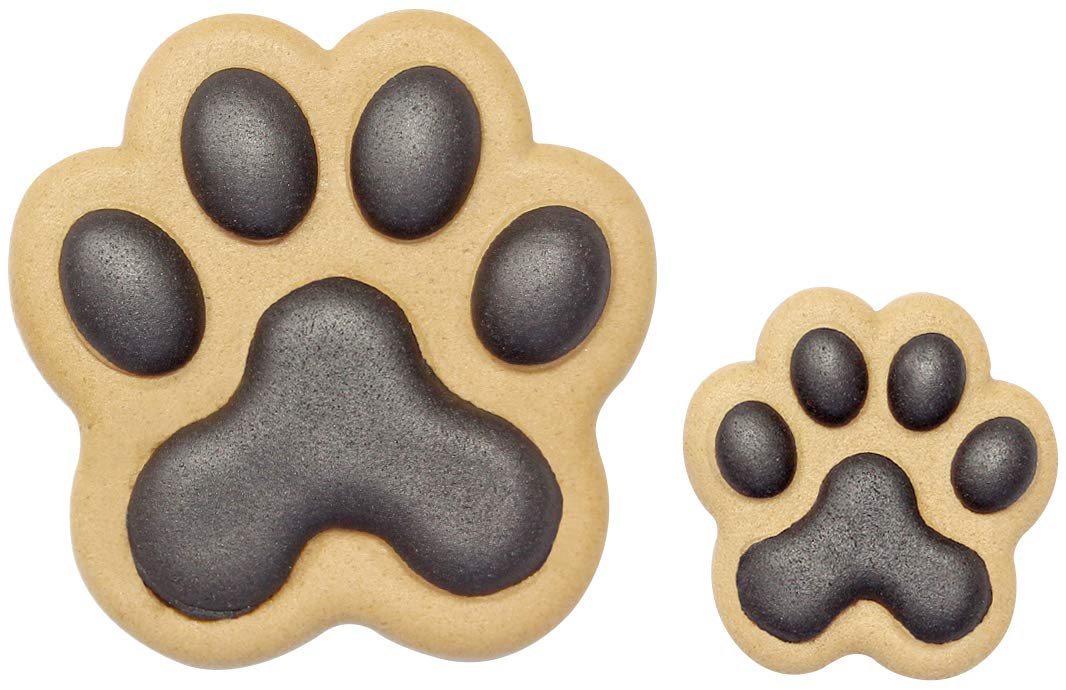 Jem, Set Of 2 Pop It-Paws Shaped Mold For Cake Decorating, Small & Large Sizes