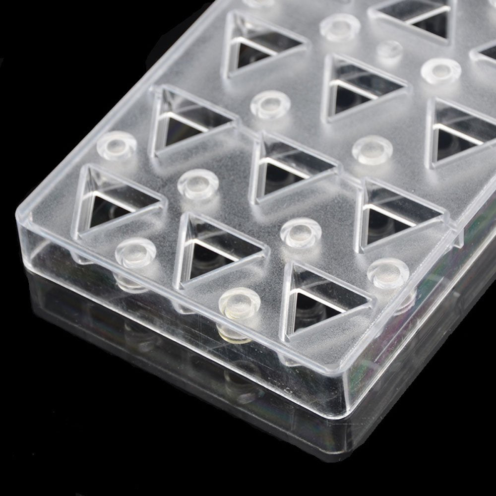Chocolate Transfer Sheet Mold Polycarbonate Chocolate Mold Diy Handmade Chocolate Magnetic Chocolate Mold Candy Mould Triangle S