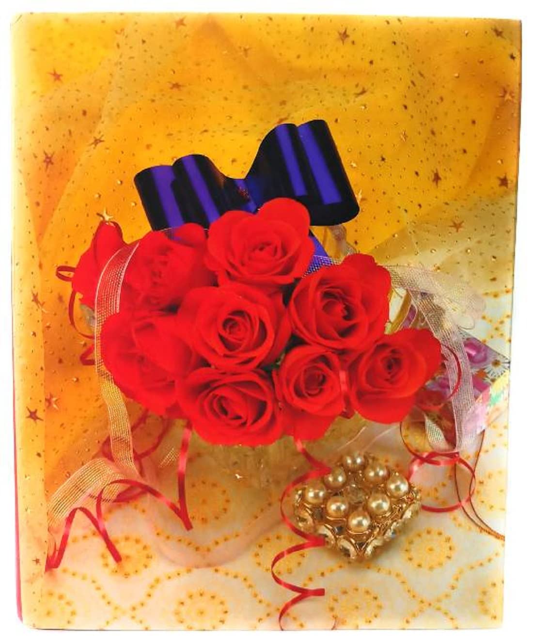 CSN - CUTE SHOPPING NETWORK Natraj Series Photo Album with Extra Clear PVC Film 200 Photos, (Photo Size Supported: 4x6 Inches, M