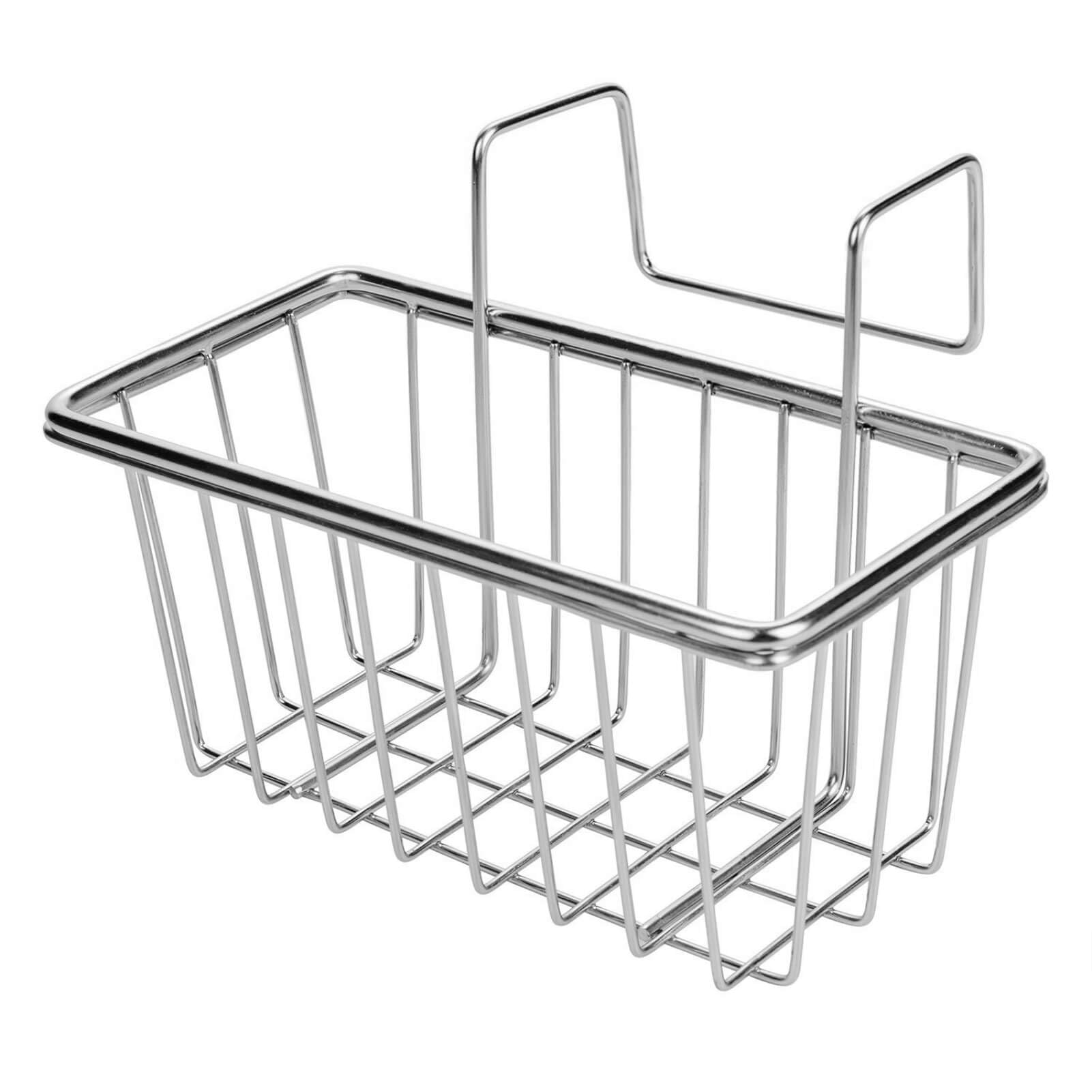 JIANYI Sponge Holder, Stainless Steel for Kitchen Sink, Rustproof Durable Caddy for Dishwashing and Brush Drying