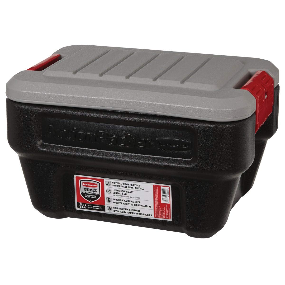 ACTION PACKER TOTE 8GAL (Pack of 4)