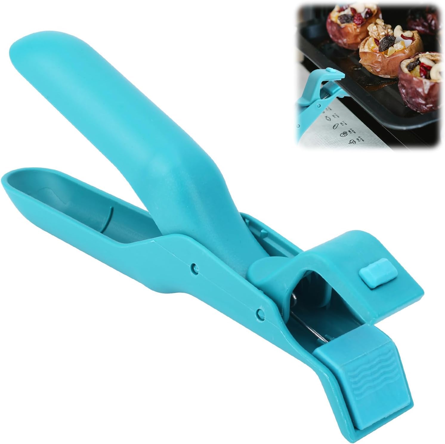 Tupermar AntiScald Bowl Holder Clips, Multifunctional Hot Plate Gripper Silicone Anti Bowl Dish Plate Gripper Clips Tongs Clamp