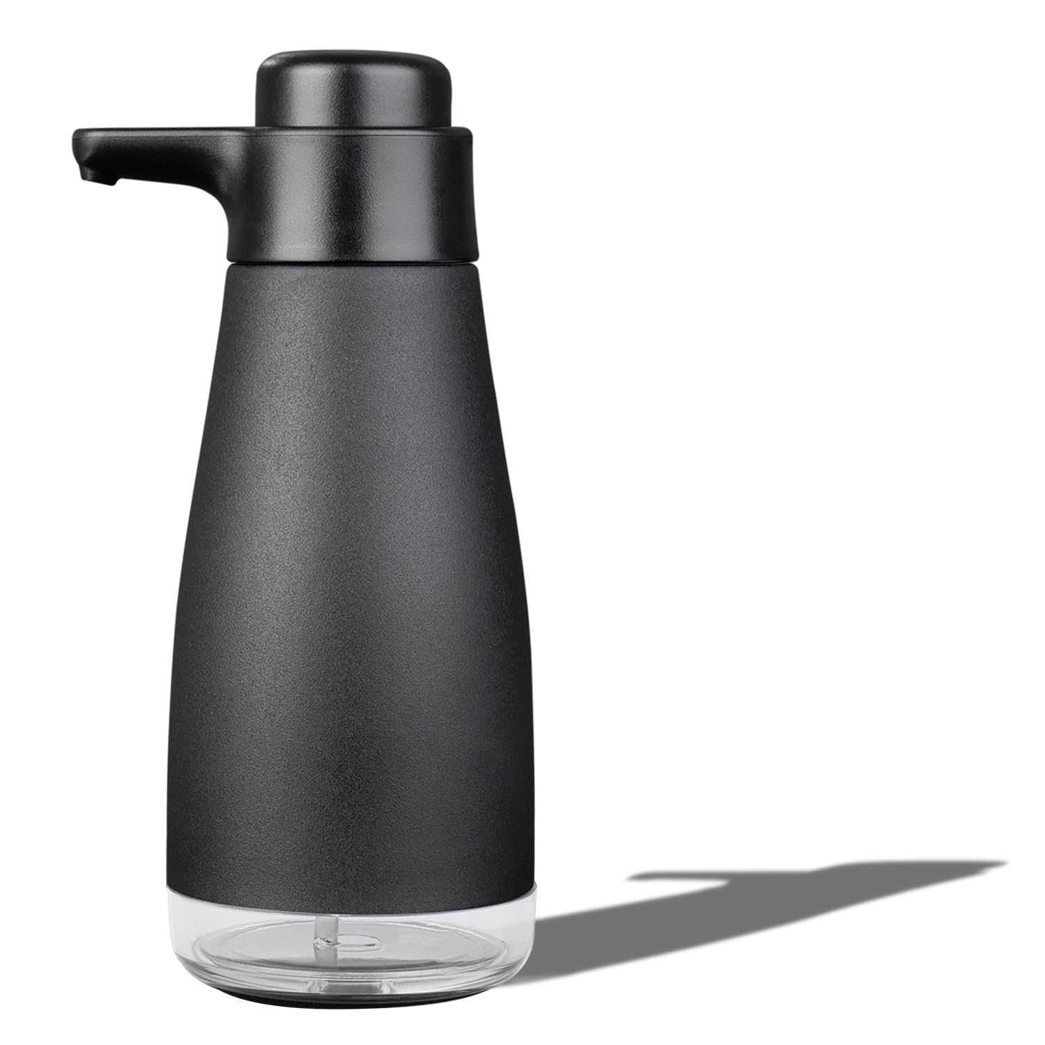 Aike 15Oz Liquid Soap Dispenser For Dish And Hand Soap Matte Black