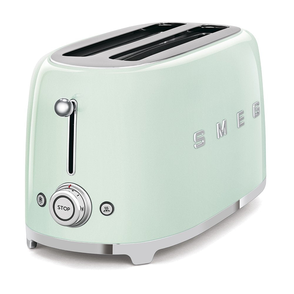 Smeg 50'S Retro 4 - Slice Toaster (Pastel Green)