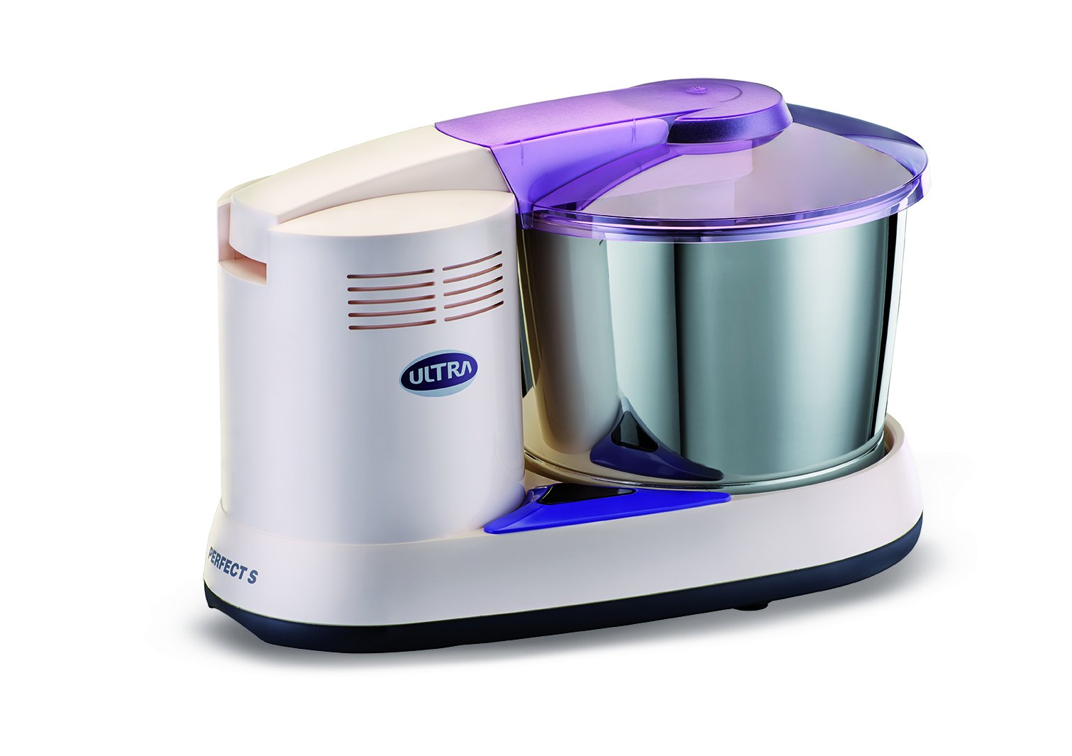 Elgi Ultra Perfect S 2.0-Liter Table Wet Grinder with Atta Kneader, 110-volt, White