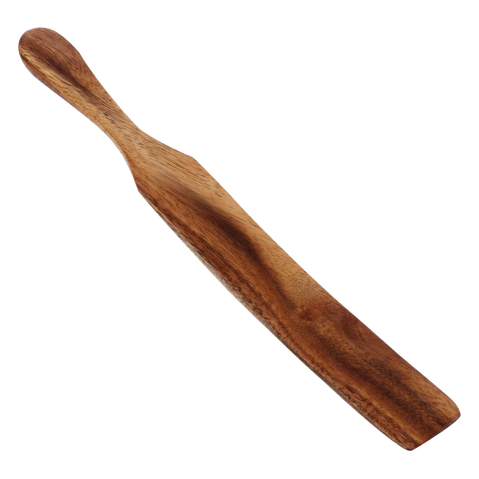 Hemoton Wooden Spatula Spurtle For Cooking,Sourdough Starter, Spreading, Baking, Mixing:Sourdough Spatula,Egg Flipper Spatula,No
