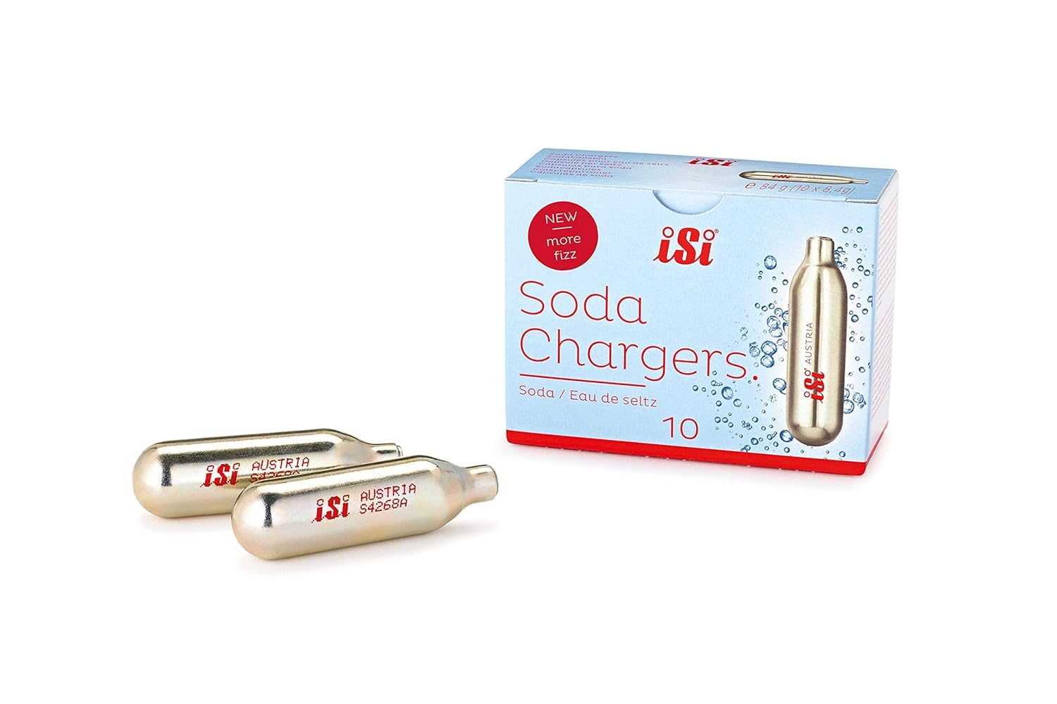 iSi North America iSi 100 soda chargers  Gold