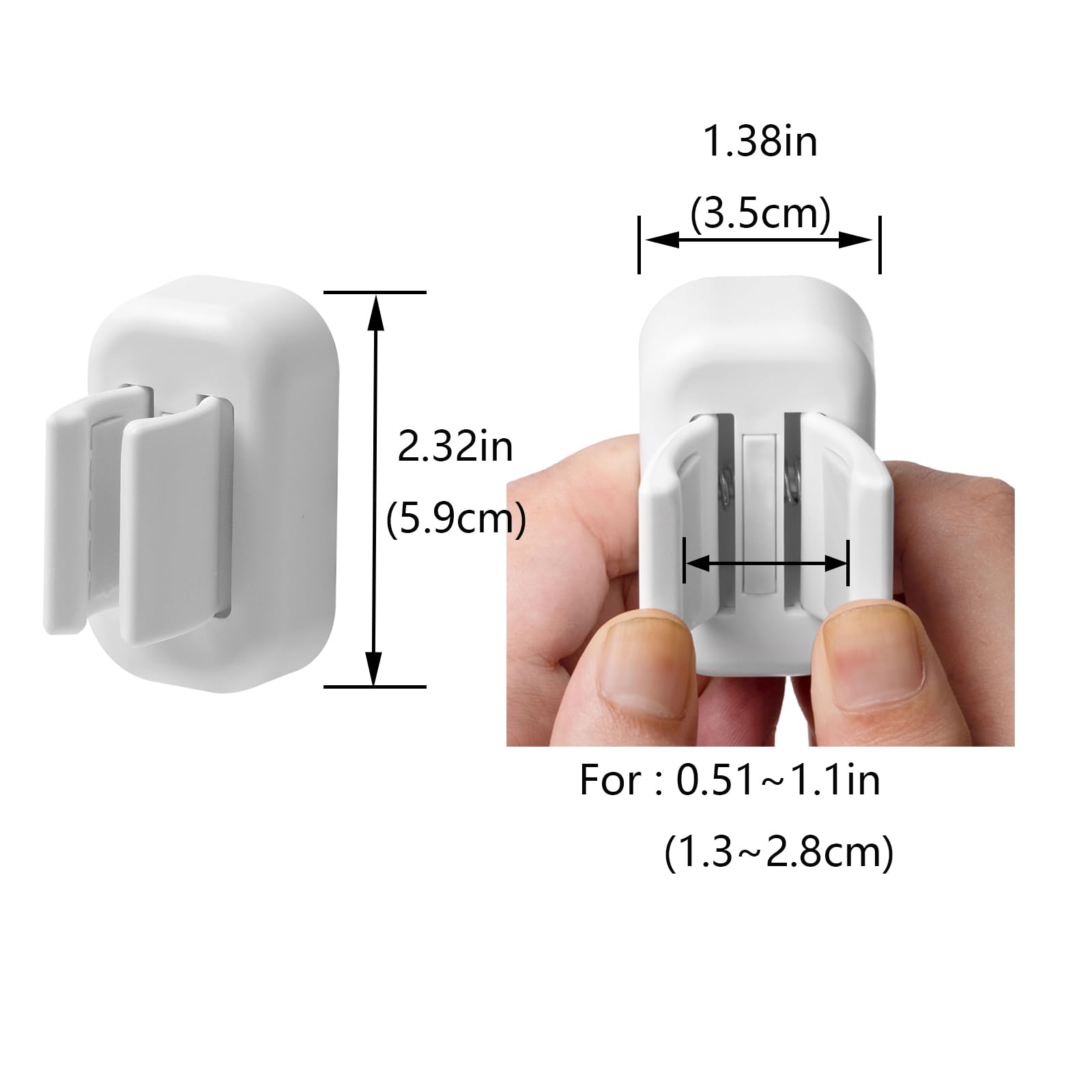 Cadbibe 4Pcs Toothbrush Holder Wall Mounted, Self Adhesive Electric Toothbrush Organizer For Bathroom, Waterproof Multi-Function