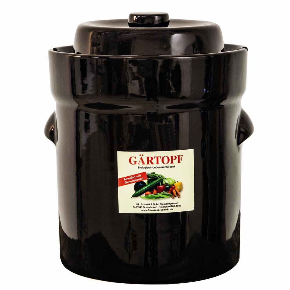NIK ScHMITT 3210 Fermentation crock 10 litres Brown