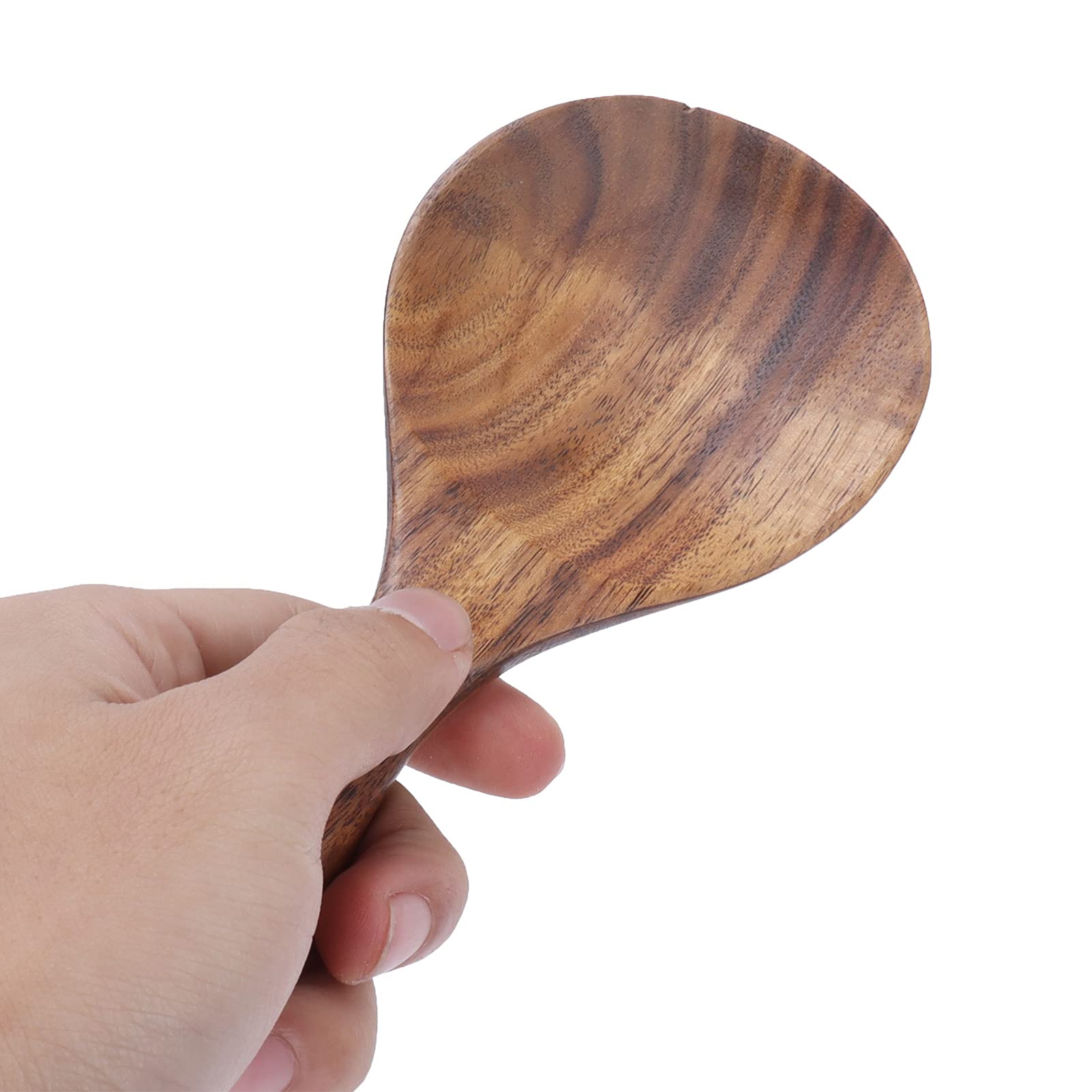 Aunmas Wood Rice Paddle Rice Paddle Non Stick Wooden Paddle Serving Spoons Rice Scoop Cookware Tableware Home Kitchen Accessory