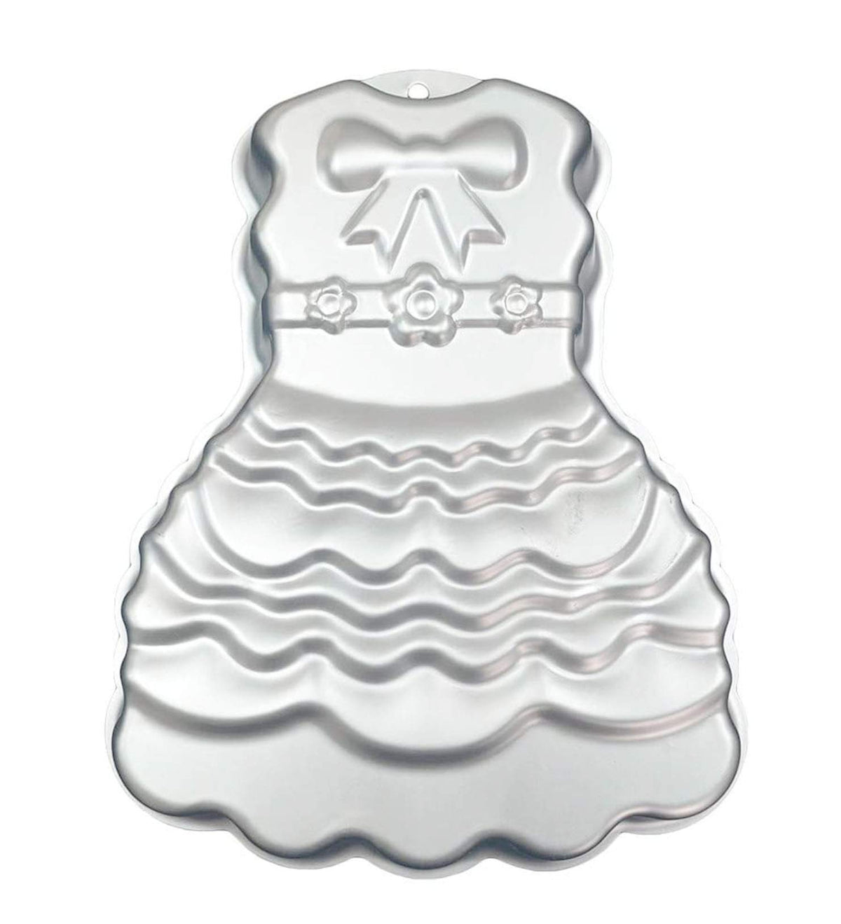 Zdywy 10 Inch Princess Dress Shaped Aluminum 3D Baking Mould Cake Mold Tin Birthday Cake Pan - Princess Dress