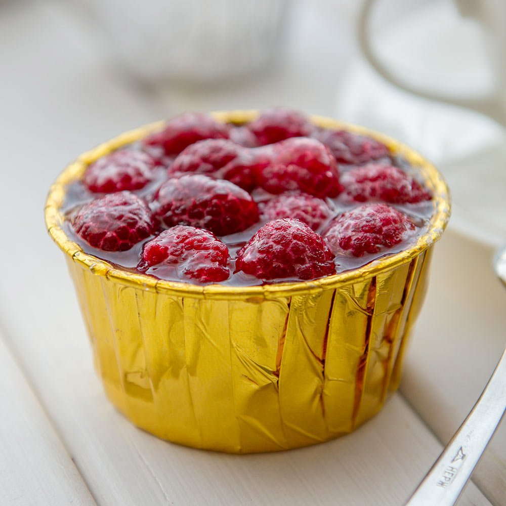 Restaurantware Large 3.4-Oz Pleated Baking Cups: Perfect For Muffins Cupcakes Or Mini Snacks - Rose Gold Luxury - Disposable And