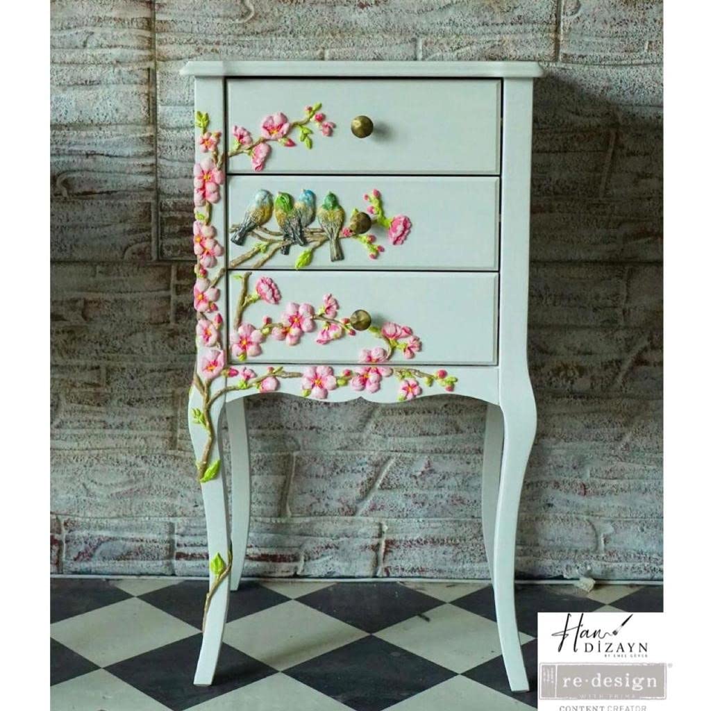 Re-Design Redesign Mould 5X8 Blsm, Botanical Blossoms