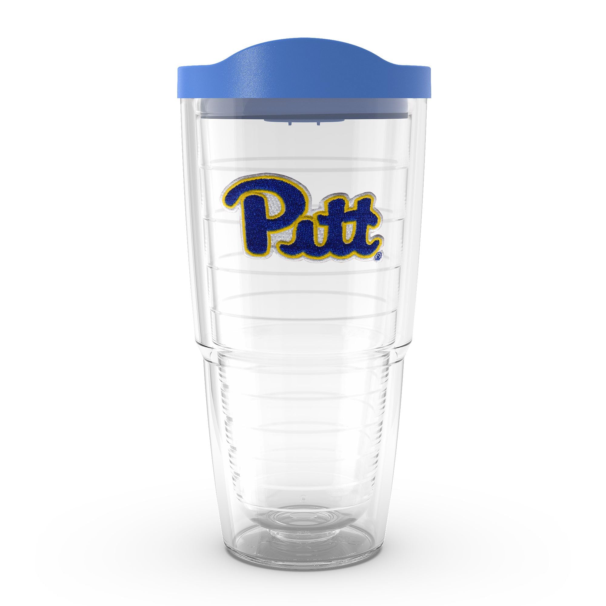 Tervis Pittsburgh Panthers  Primary Logo Made in USA Double Walled Insulated Tumbler Travel Cup Keeps Drinks Cold & Hot, 24oz, 