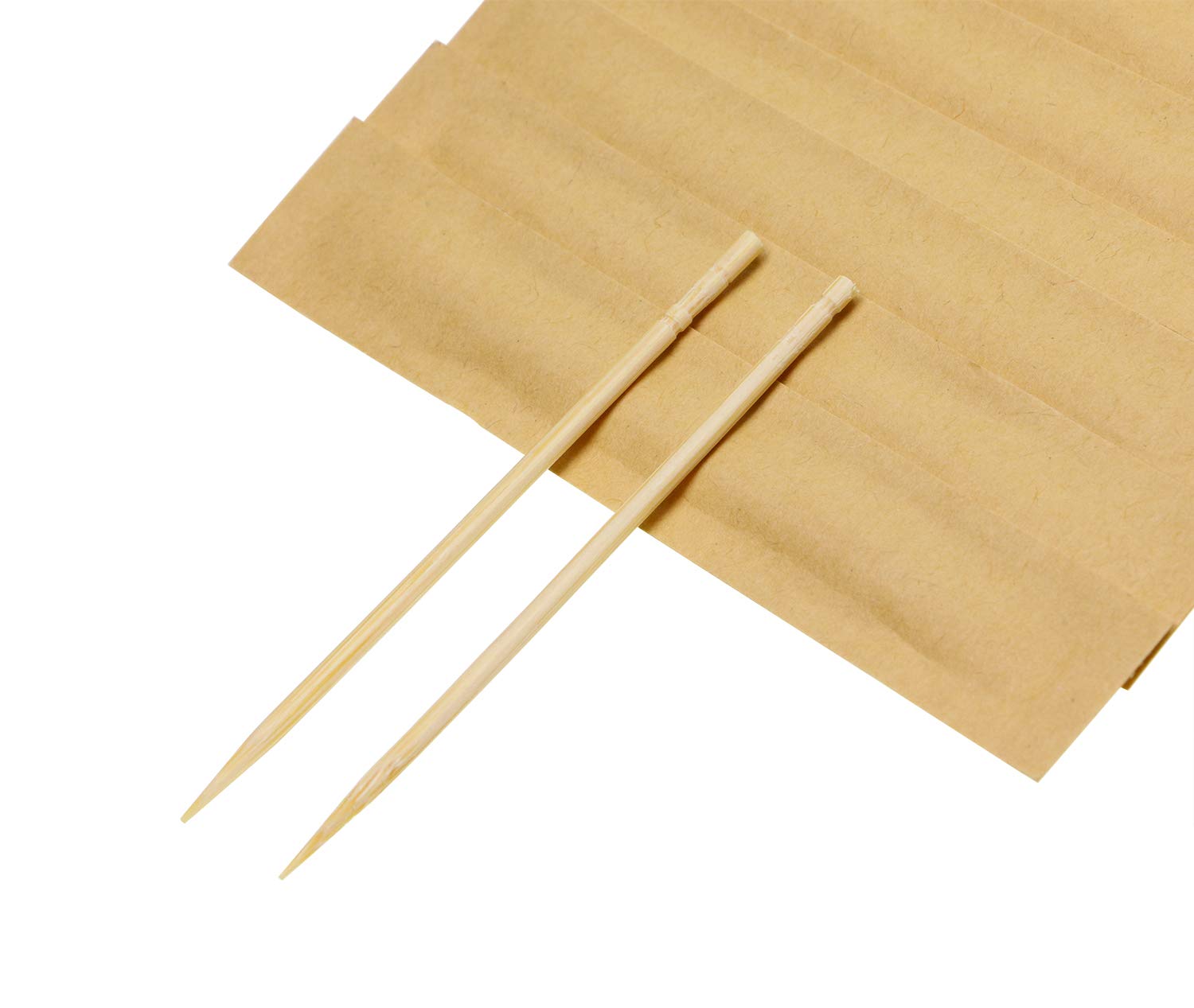 Onlkxy 200 Pairs(400 Pcs)Diner-Grade Toothpick Natural Bamboo Dental For Restaurant Hotel Tableware Decor Tools