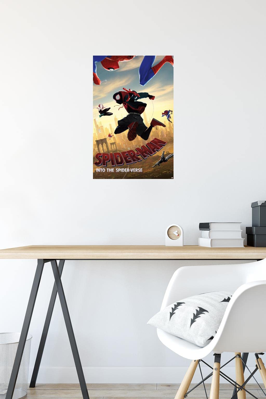Trends International Marvel Mcu - Spider-Man - Into The Spider-Verse - Dive Wall Poster, 14.725'' X 22.375'', Premium Unframed V