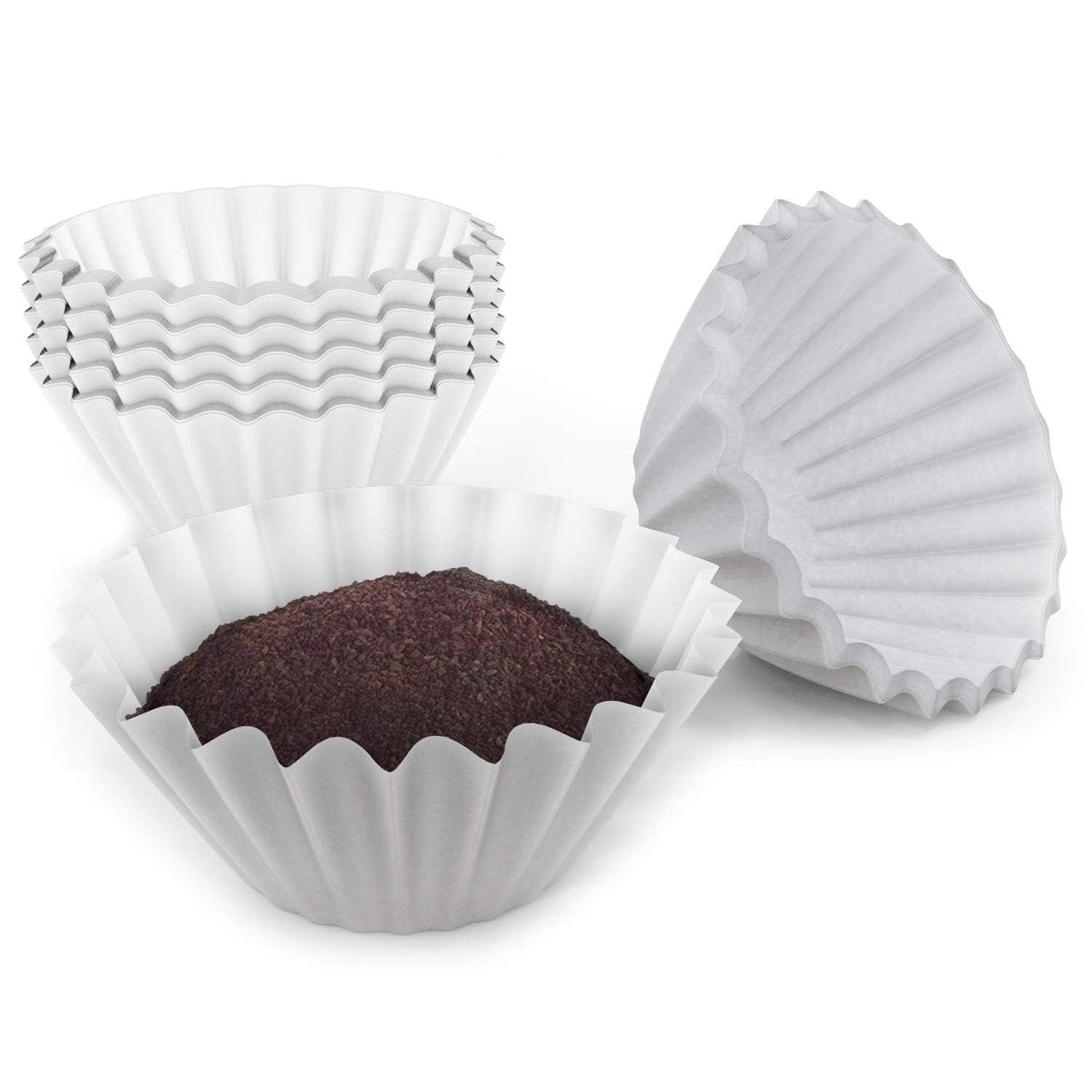 PureHQ Disposable Coffee Paper Filters for Keurig K-Duo Essential  K Duo Brewer  and K-Duo Plus Carafe Coffee Makers - Fits K-Duo Gold Tone Mesh Filter Basket Carafe - Coffee Sediment-Free (100 Pack)
