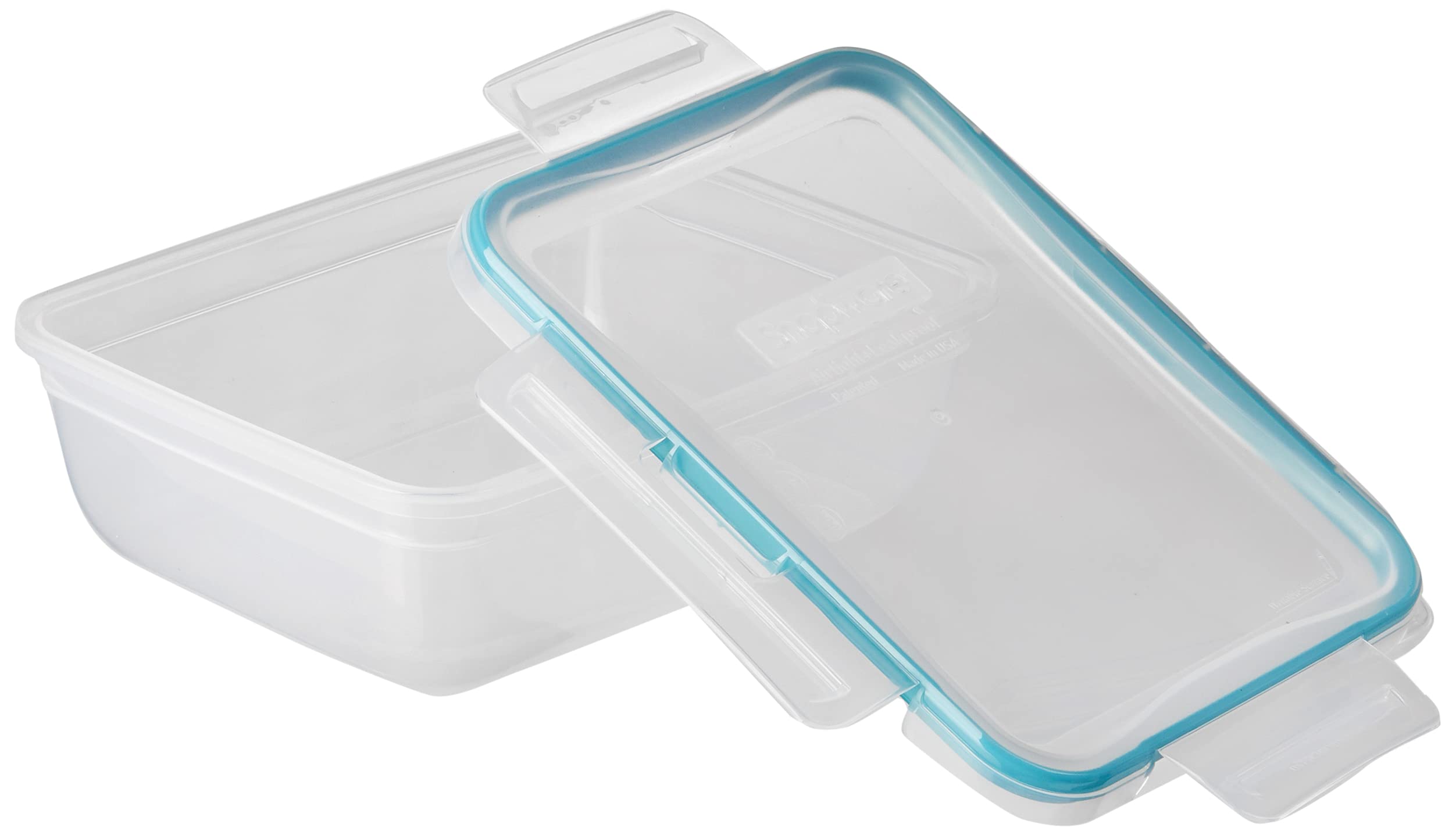 Snapware Total Solution 20-Pc Plastic Food Storage Containers Set, 8.5-Cup, 5.5-Cup, 4-Cup, 3-Cup, And 1.2-Cup Meal Prep Contain