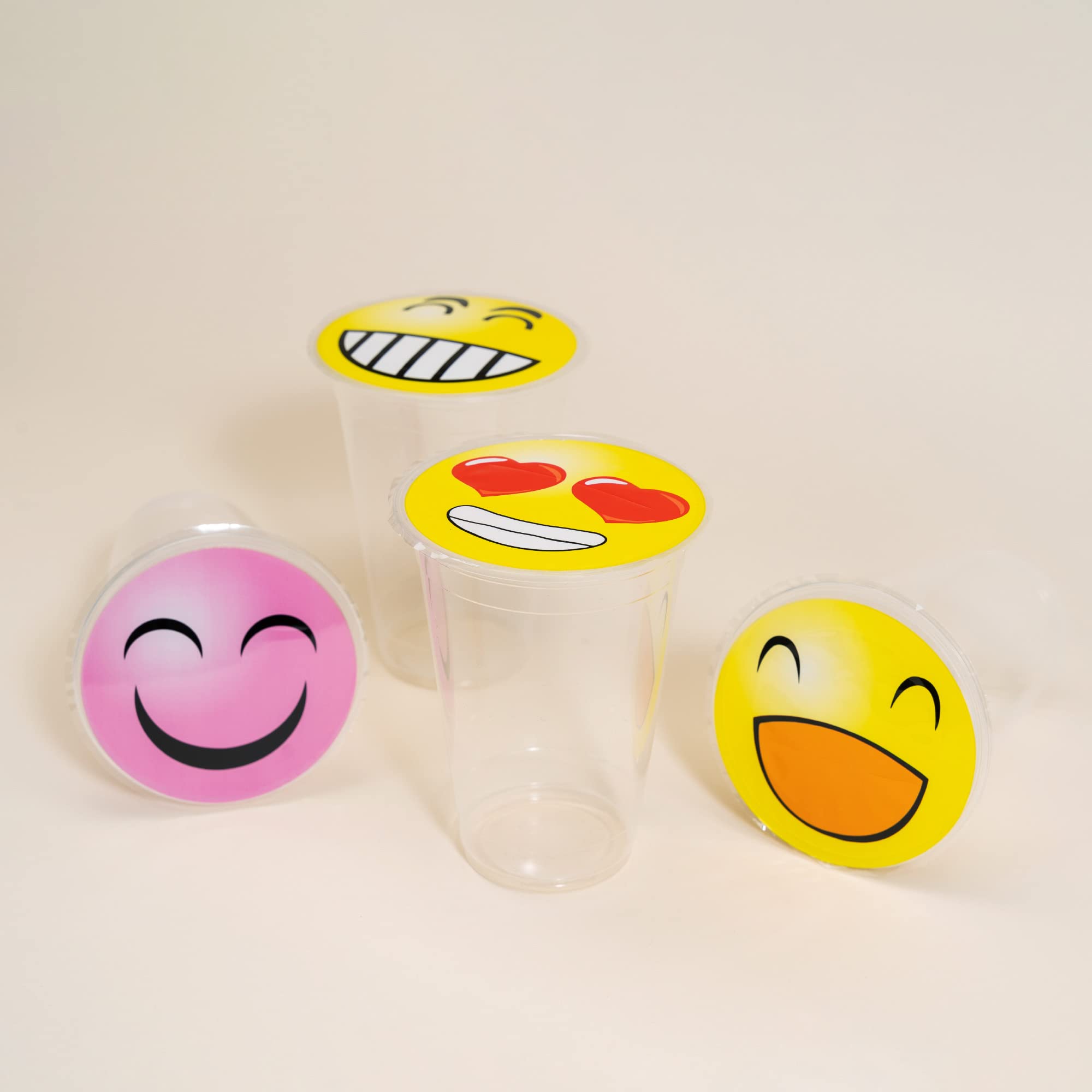 Wyzworks Cup Sealer Film With Cute Smiley Design, Seals 3275 Cups Per Roll @ 90Mm-105Mm, Bubble Boba Milk Tea Lid Sealing Film F